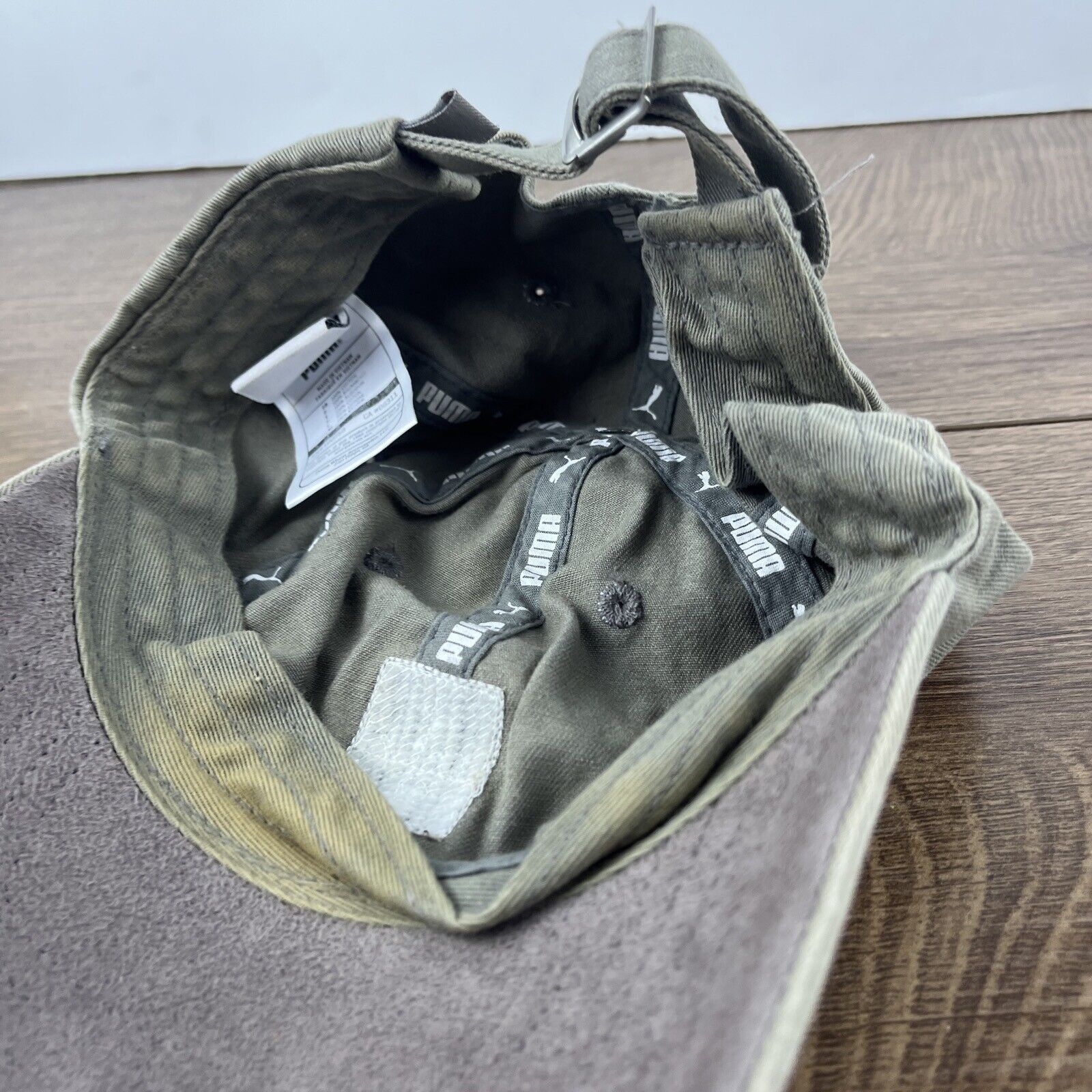 Puma PUMA Hat Puma Gray Hat Adjustable Adult Size Hat Gray Cap Size ONE SIZE - 12 Thumbnail