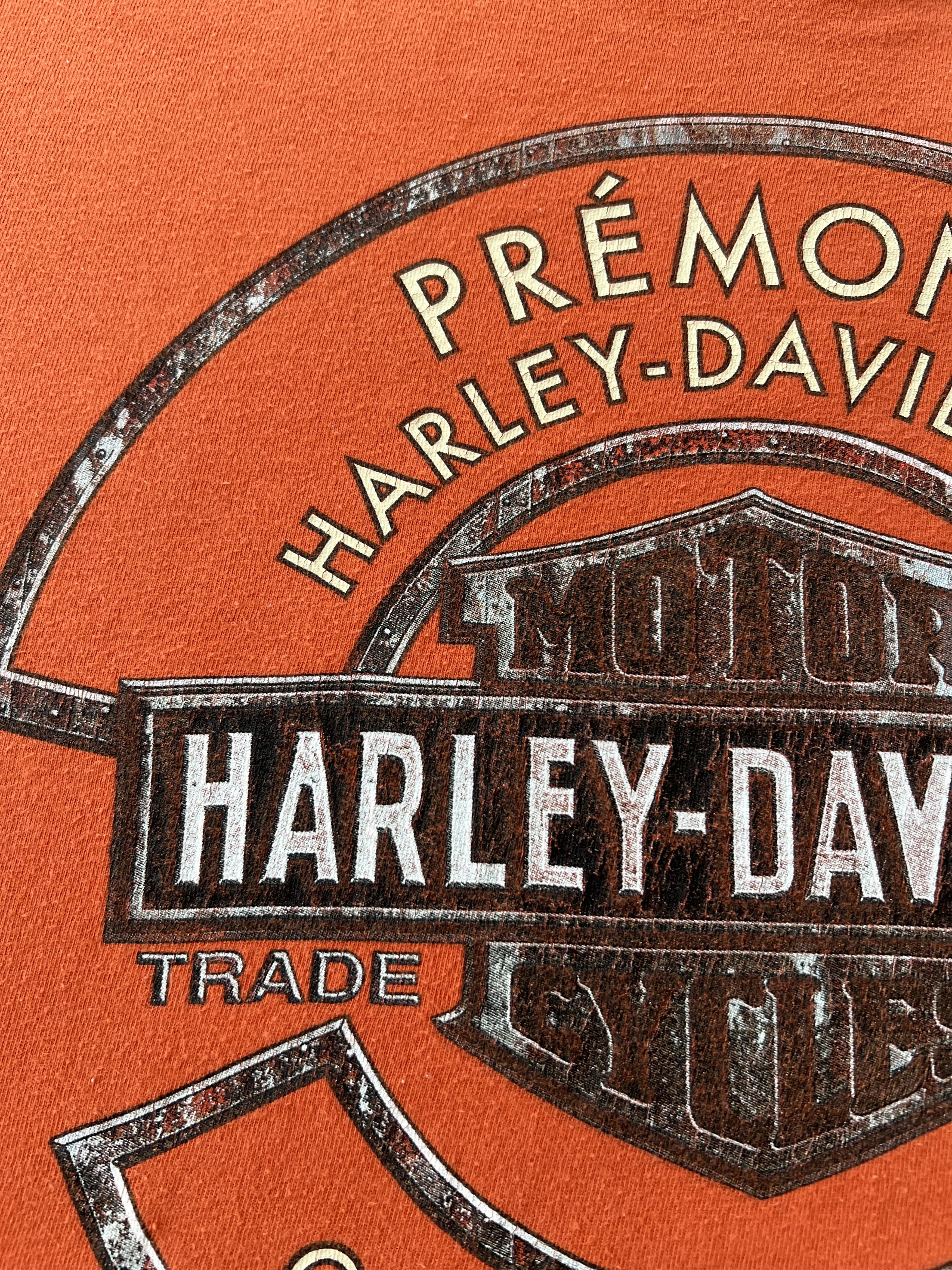 Harley Davidson Vintage 2015 Harley Davidson Quebec Canada T-shirt Size US L / EU 52-54 / 3 - 14 Thumbnail