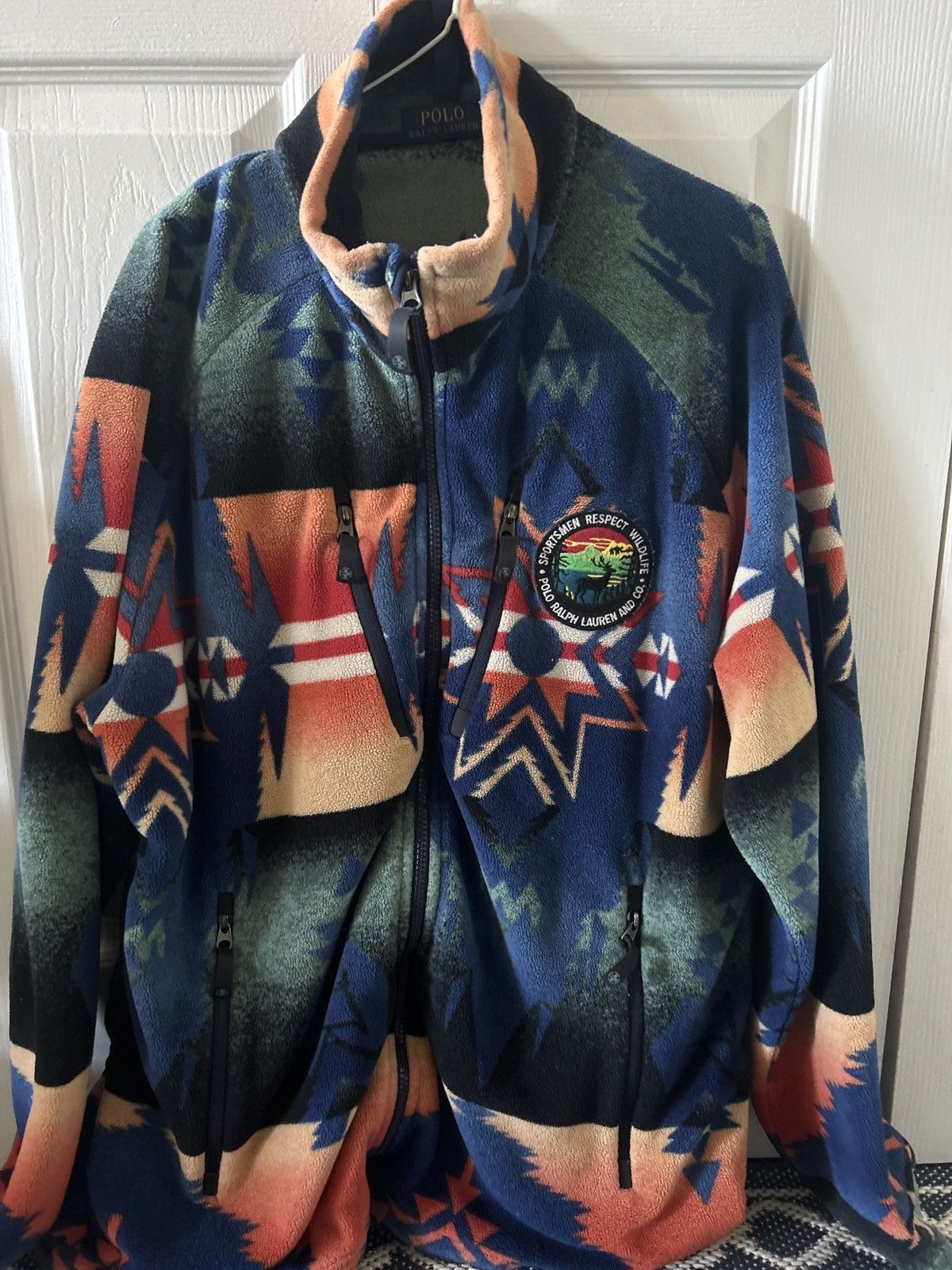 Polo Ralph Lauren Polo Wildlife Zip Up Size US XL / EU 56 / 4 - 3 Thumbnail