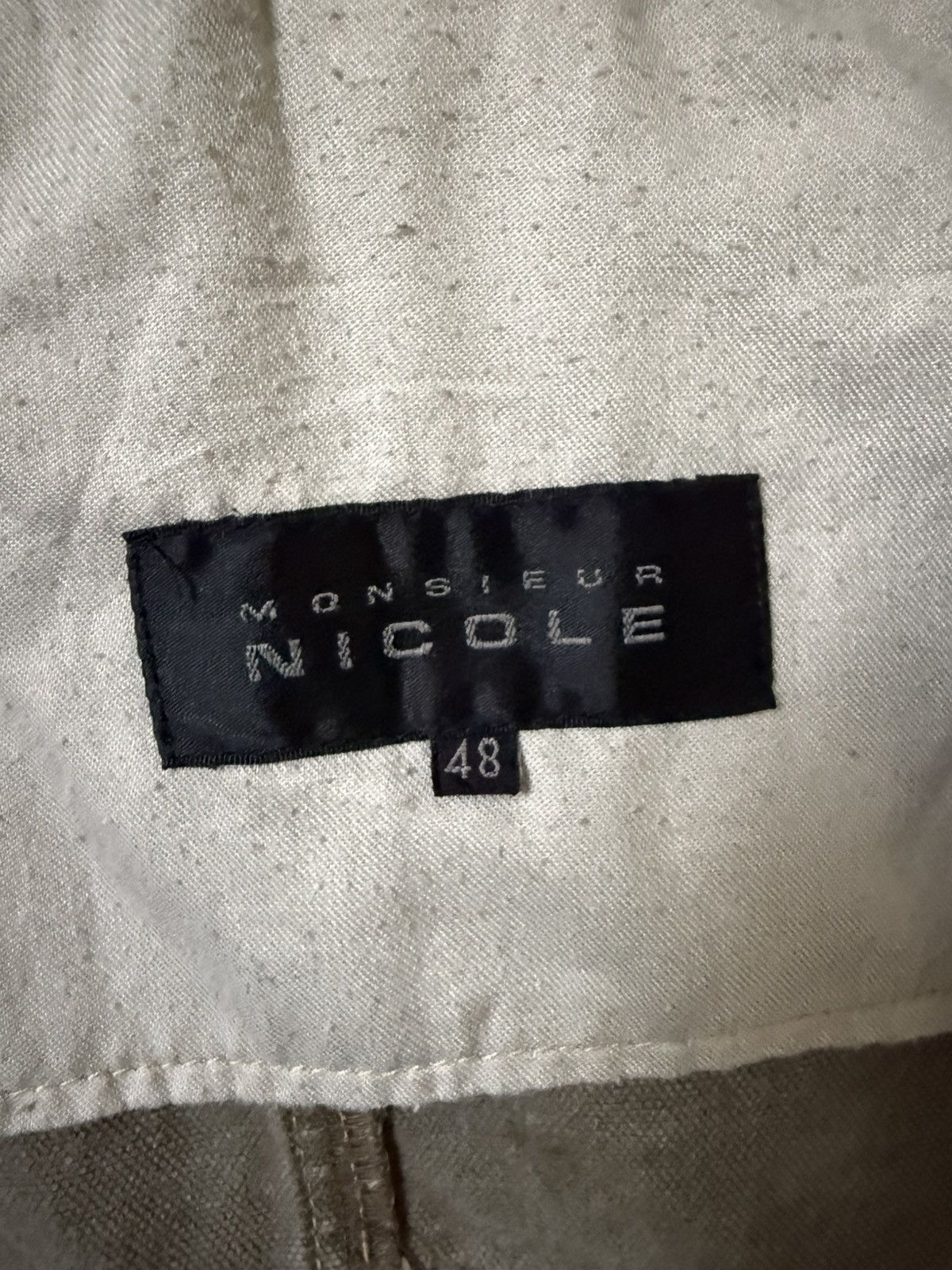 Nicole Club JAPAN BRAND NICOLE MONSIEUR CASUAL JACKET DENIM STYLE Size US M / EU 48-50 / 2 - 7 Thumbnail