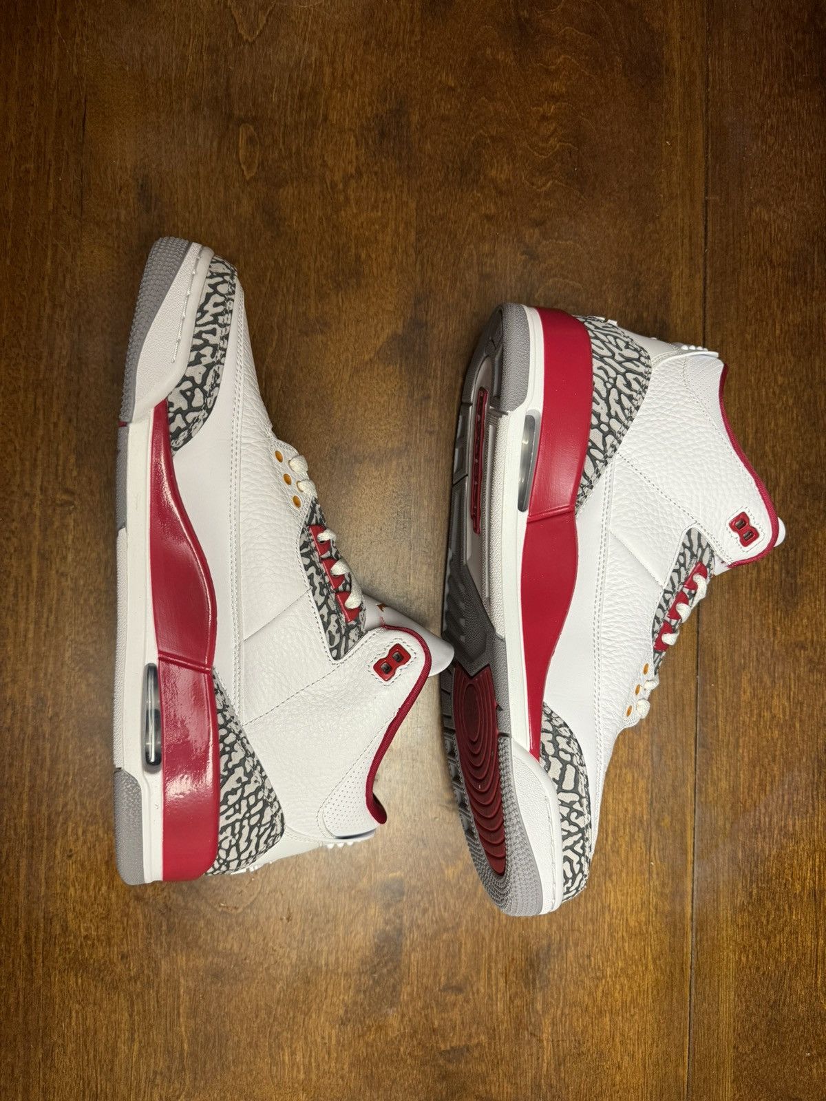 Jordan Brand × Nike Air Jordan 3 Retro “Cardinal Red” Size US 12 / EU 45 - 2 Thumbnail