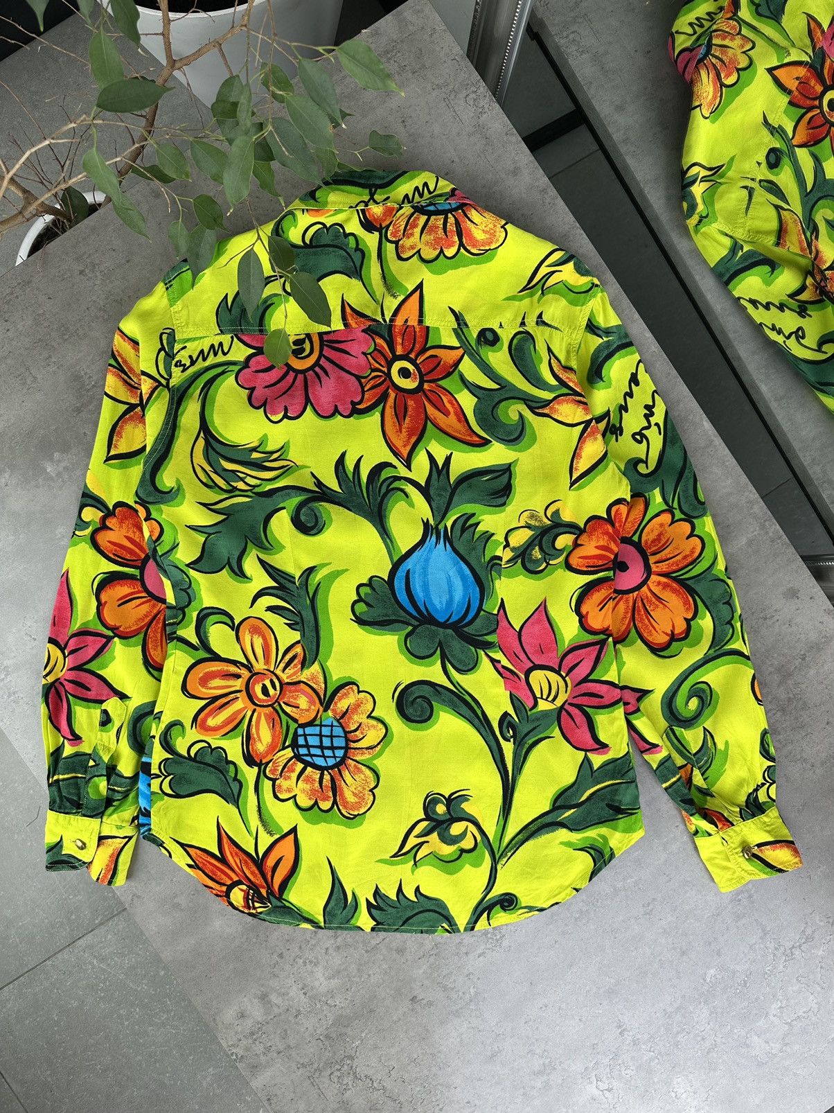 Moschino Moschino Multicolor Shirt Long Sleeve Size M / US 6-8 / IT 42-44 - 9 Thumbnail