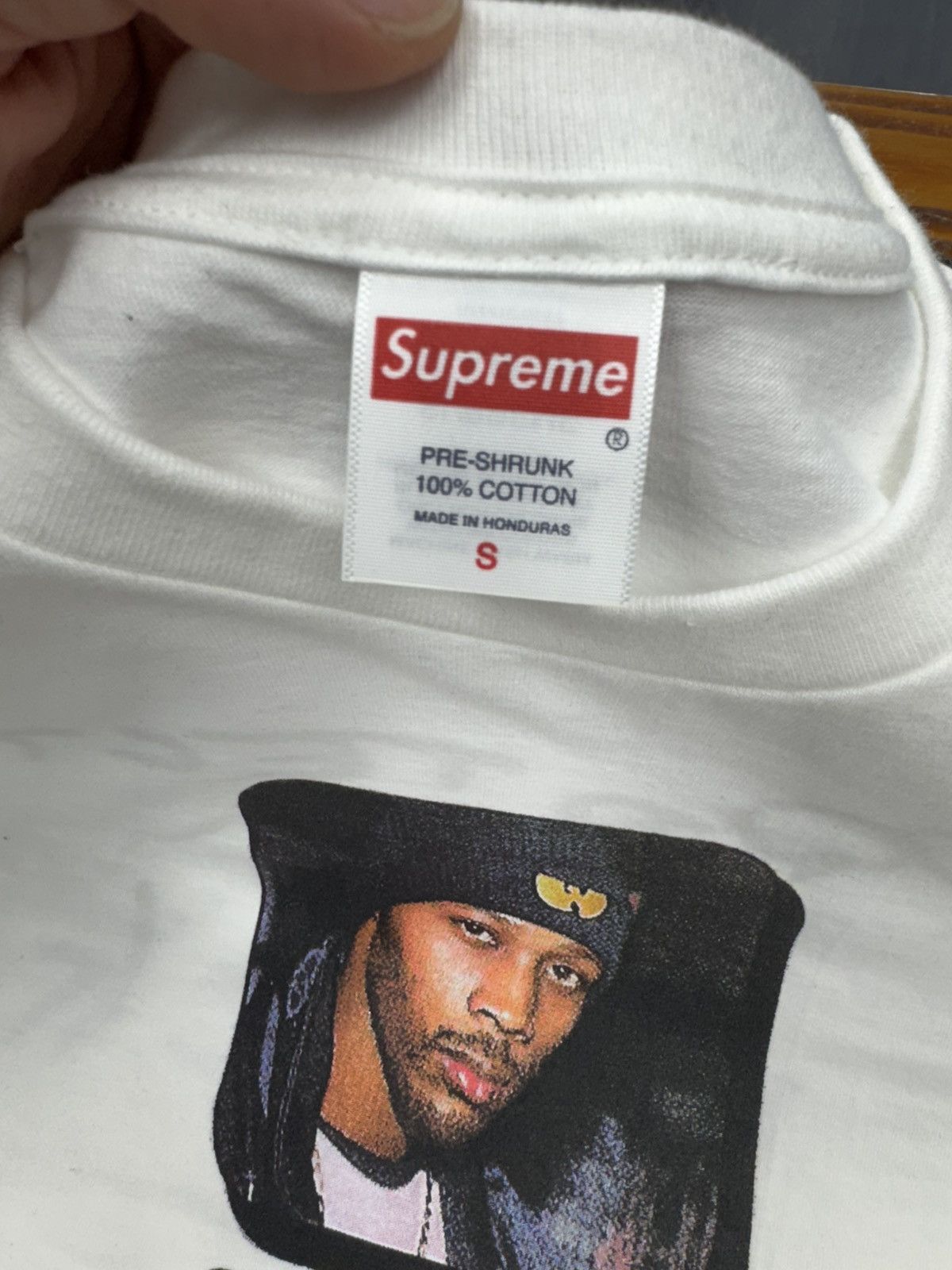 Supreme Suprem Wu-Tang RZA Tee (White) Size US S / EU 44-46 / 1 - 3 Thumbnail