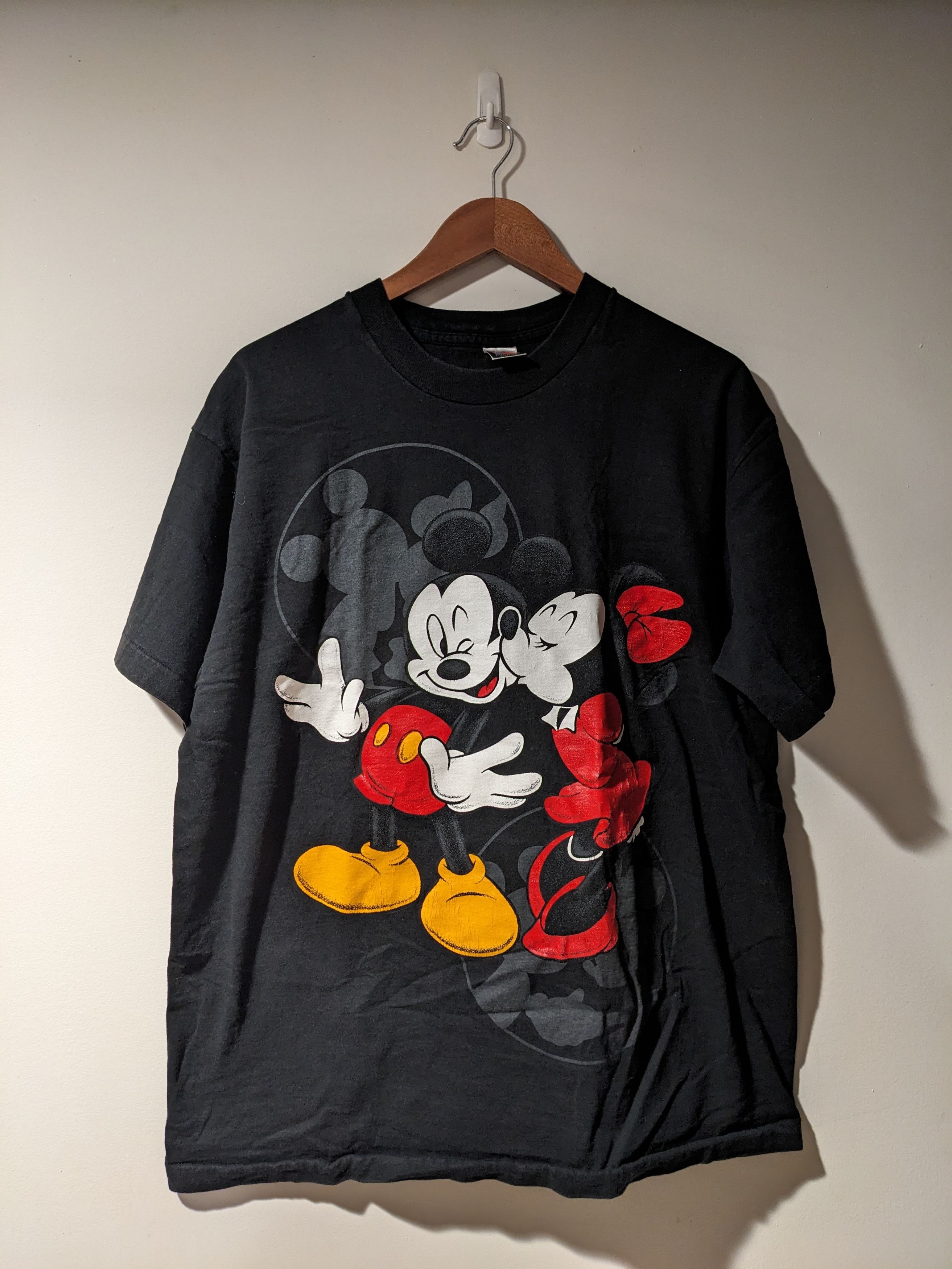 Disney × Mickey Unlimited × Vintage Vintage 90s Mickey Minnie Mouse Unlimited Disney T-Shirt Size US XL / EU 56 / 4 - 1 Thumbnail