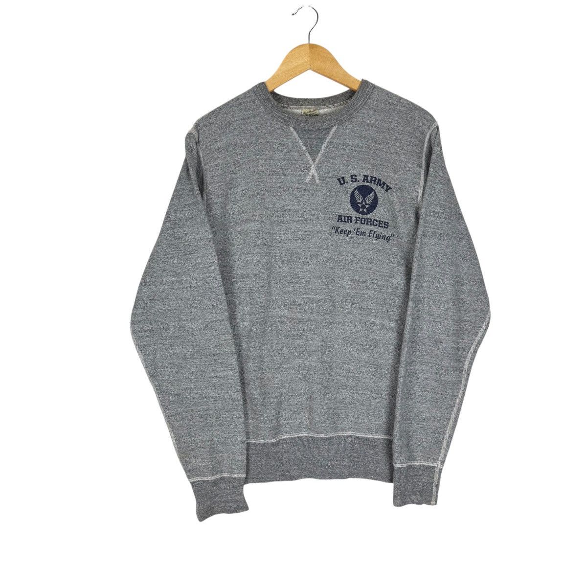 Buzz Rickson's ☀️BUZZ RICKSON’S HULA MOON US ARMY SWEATSHIRT Size US L / EU 52-54 / 3 - 3 Thumbnail