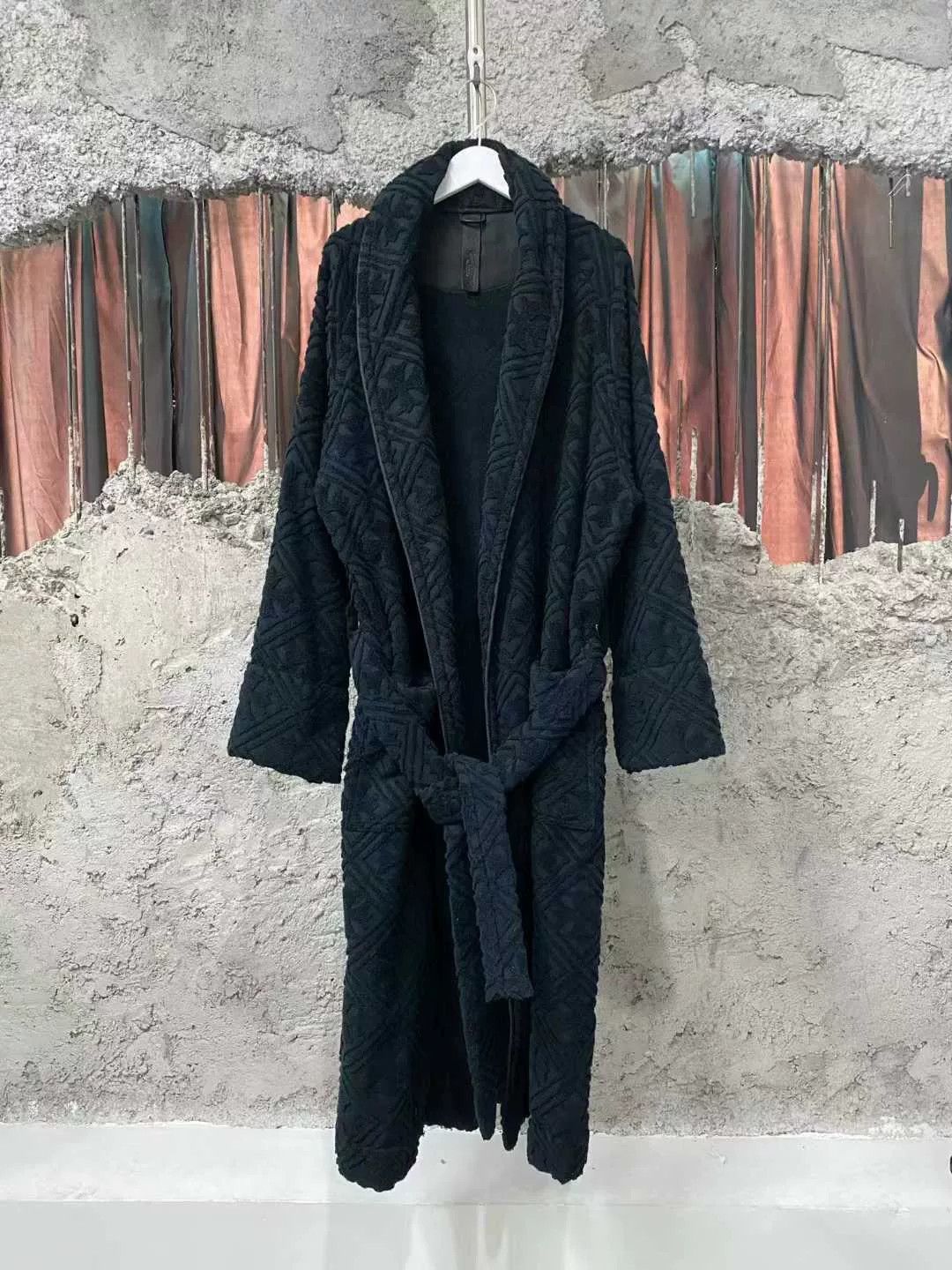 Chrome Hearts black patterned cross flower bathrobe Size US M / EU 48-50 / 2 - 1 Thumbnail