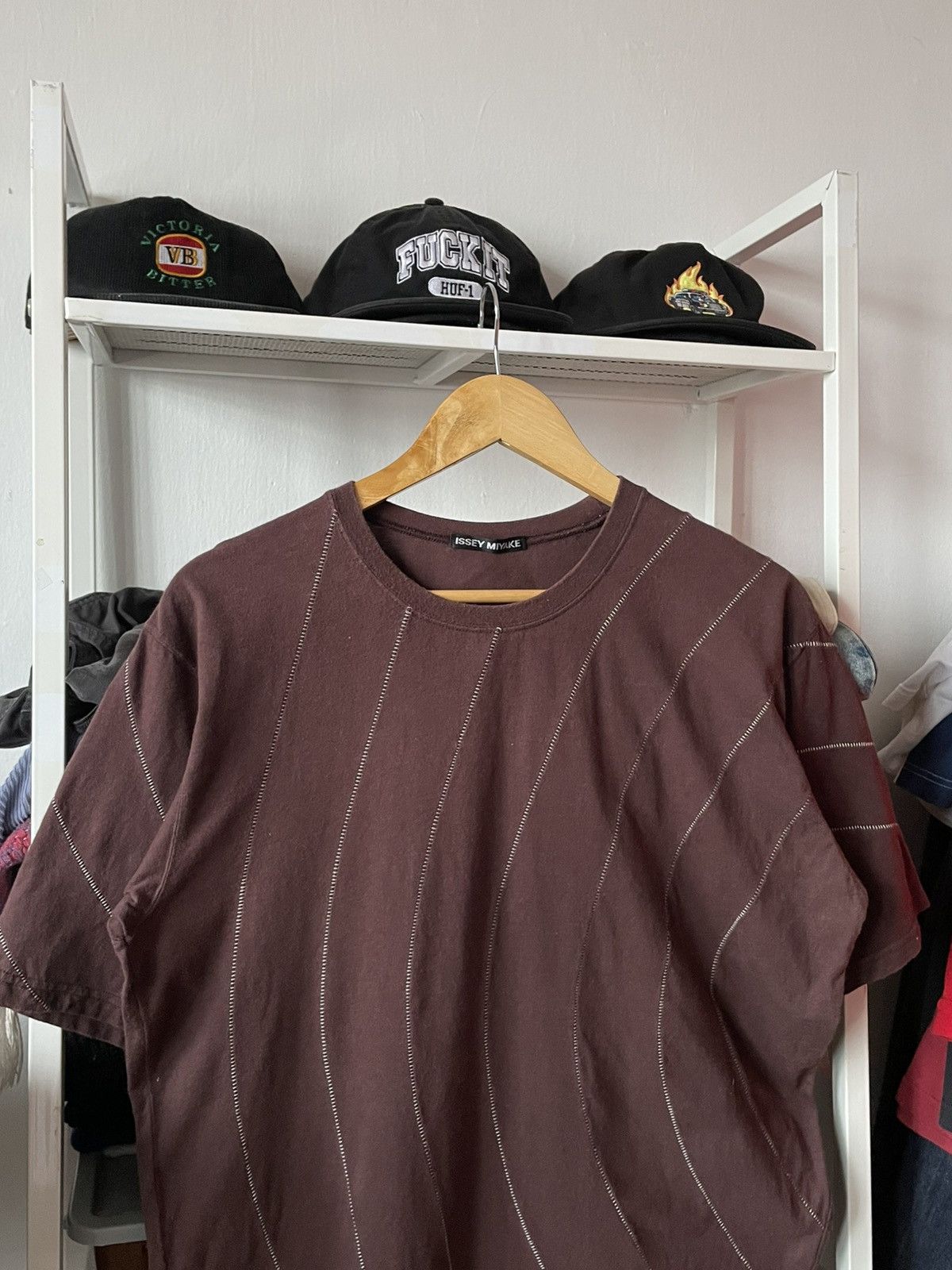 Issey Miyake Issey Miyake Spiral Stich Tee Size US M / EU 48-50 / 2 - 9 Thumbnail