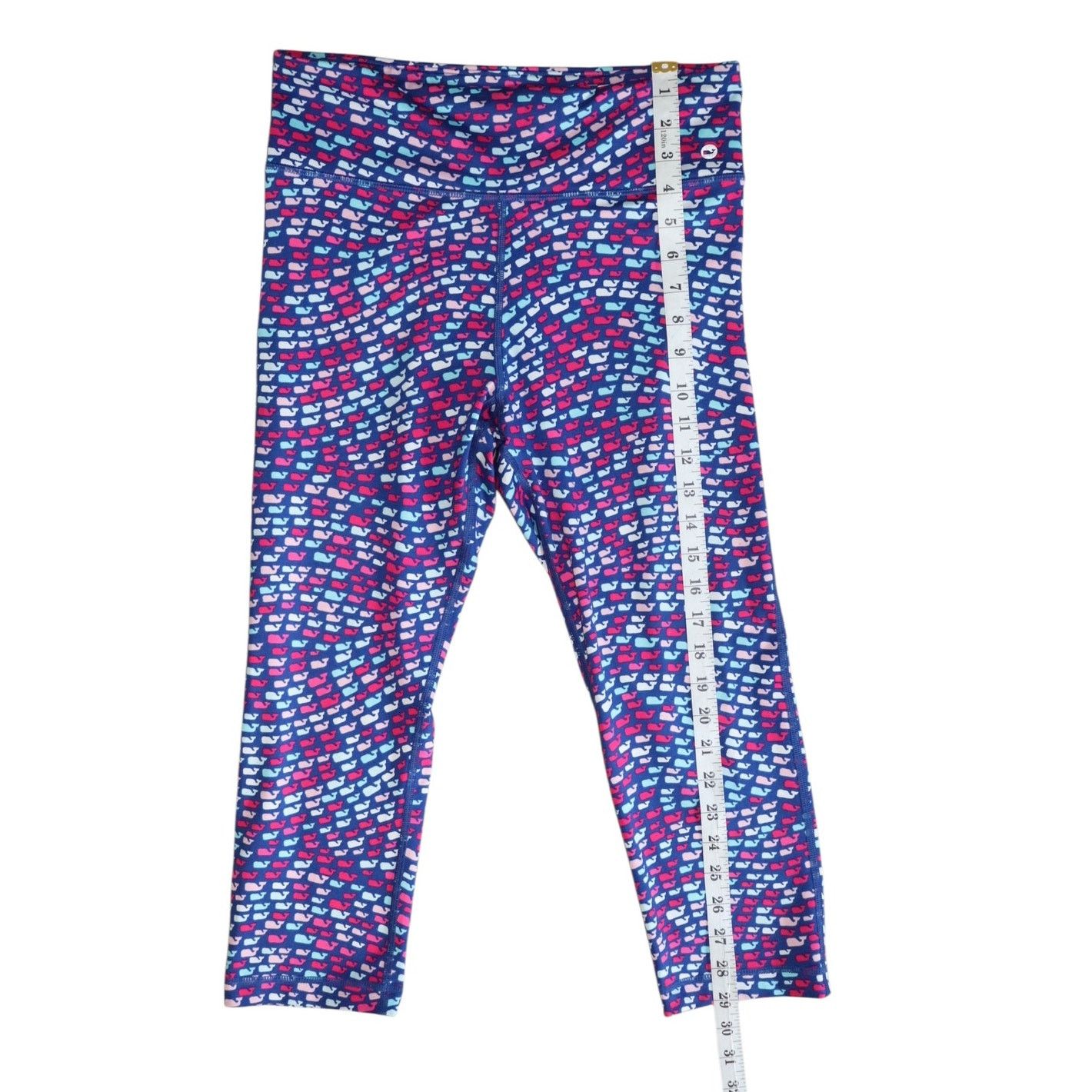 Vineyard Vines Vineyard Vines Performance Crop Leggings Size Medium Size 28" / US 6 / IT 42 - 6 Thumbnail