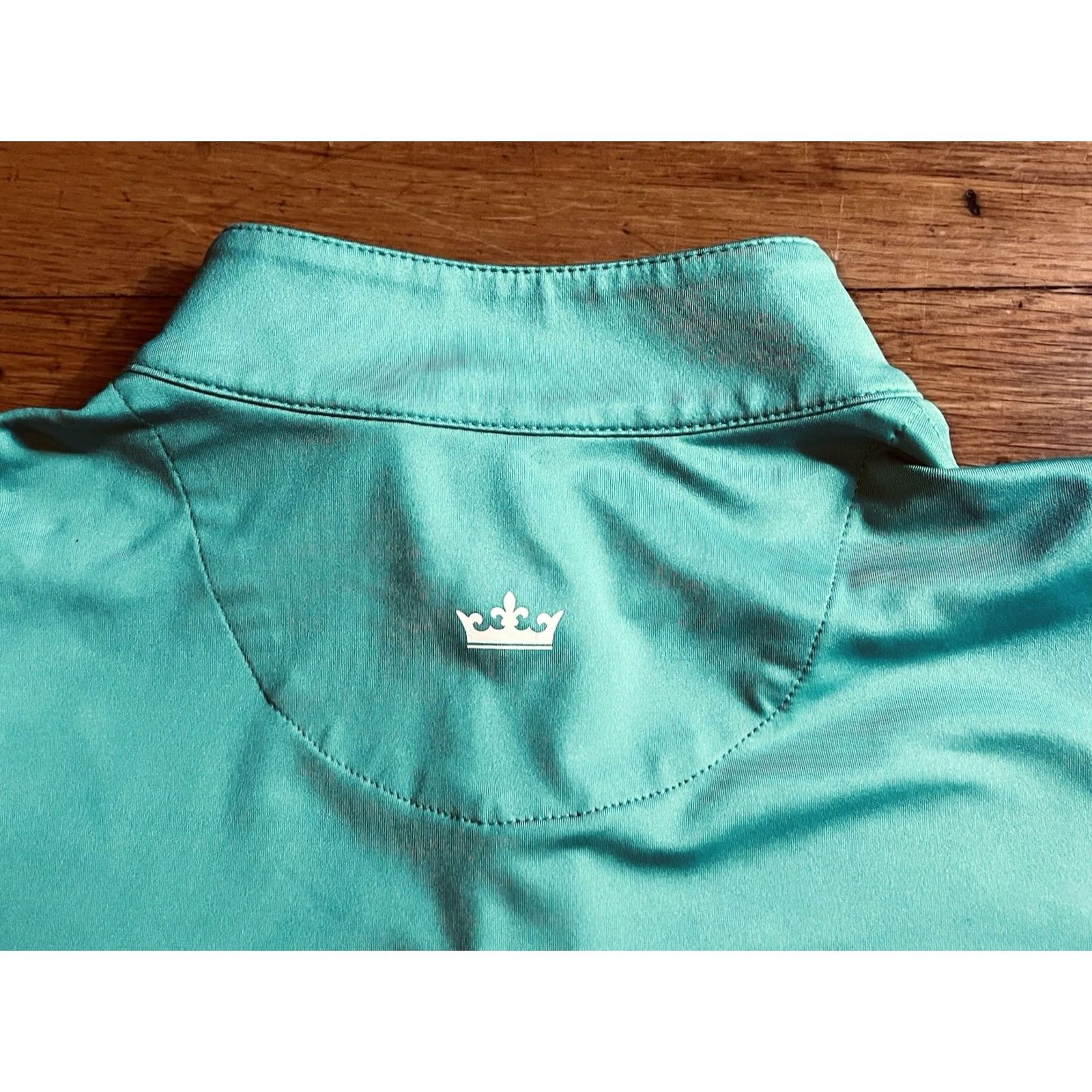 Peter Millar Peter Millar Wicking E4 1/4 Zip Golf Performance Shirt Women’s M Green Size M / US 6-8 / IT 42-44 - 7 Thumbnail