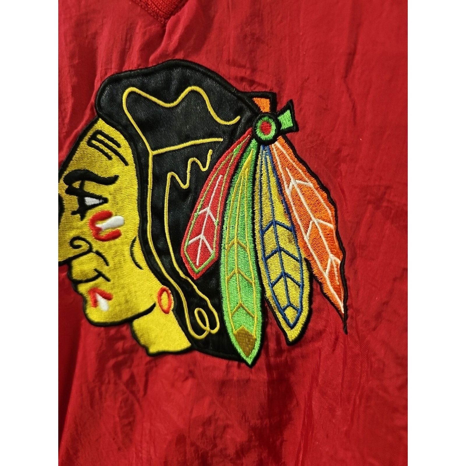 NHL Chicago Blackhawks Mighty Mac Youth Jacket Sz M Reversible Size M / US 6-8 / IT 42-44 - 3 Thumbnail