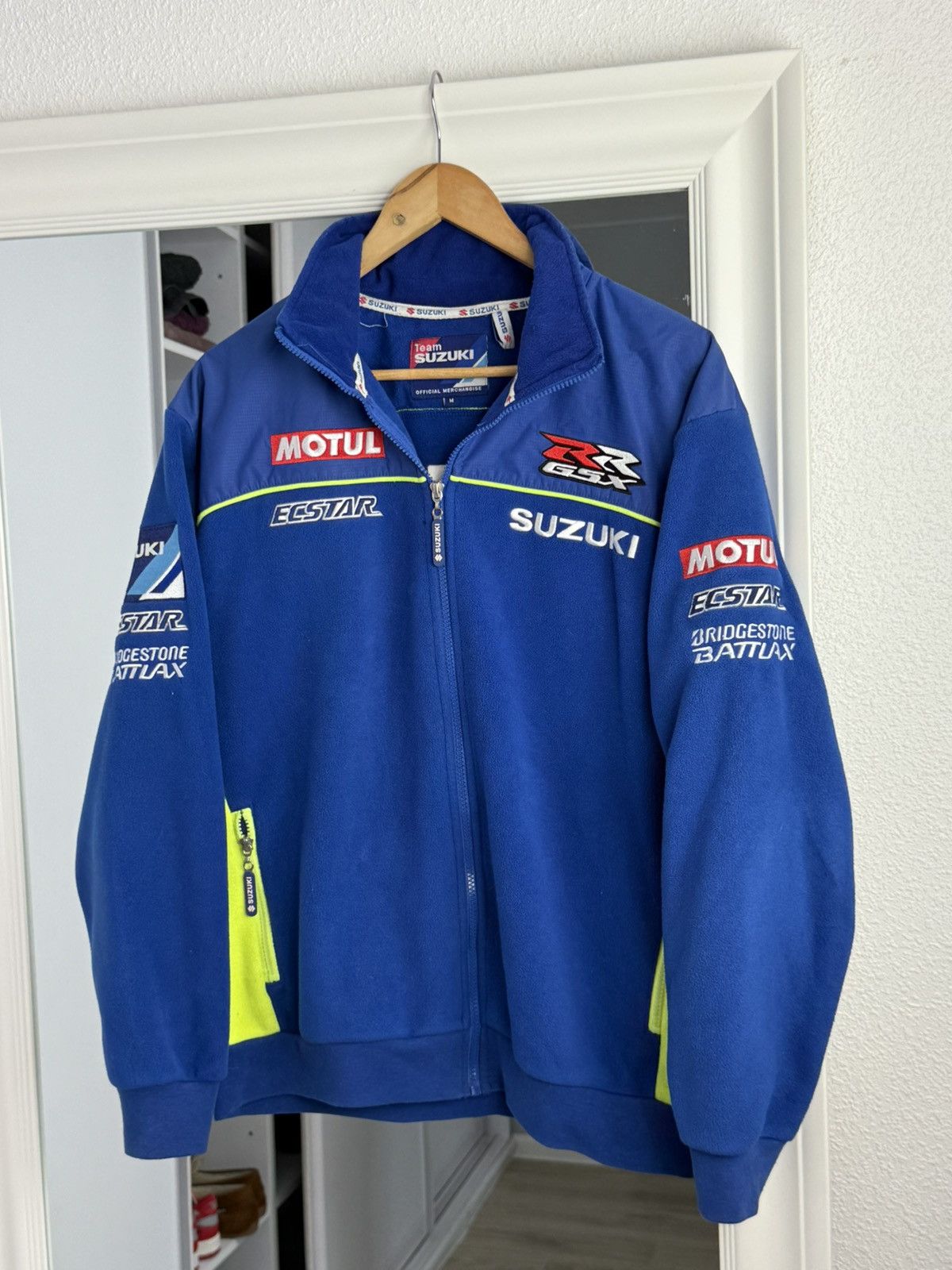 Other Suzuki GSX-RR Ecstar Fleece Racing Full Zip Jacket Motul Size US M / EU 48-50 / 2 - 3 Thumbnail