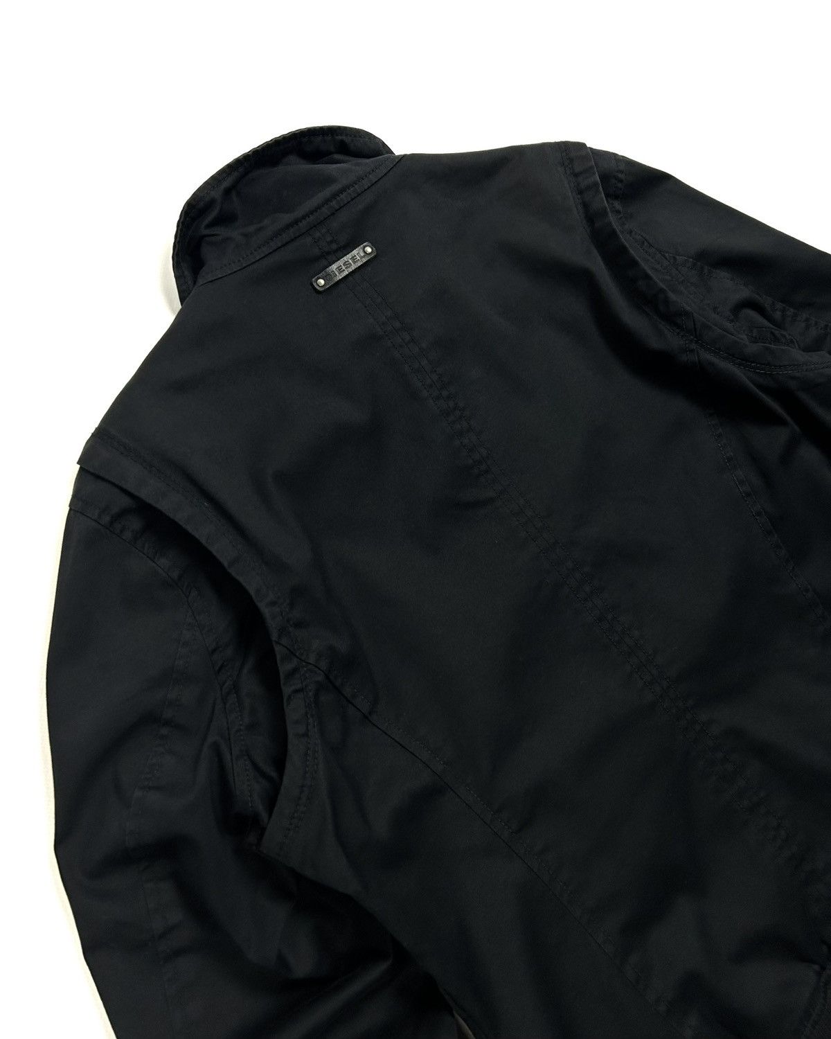 Diesel Rare Diesel Japanese Vintage Moto Jacket Men’s M Black Y2K Size US M / EU 48-50 / 2 - 15 Thumbnail
