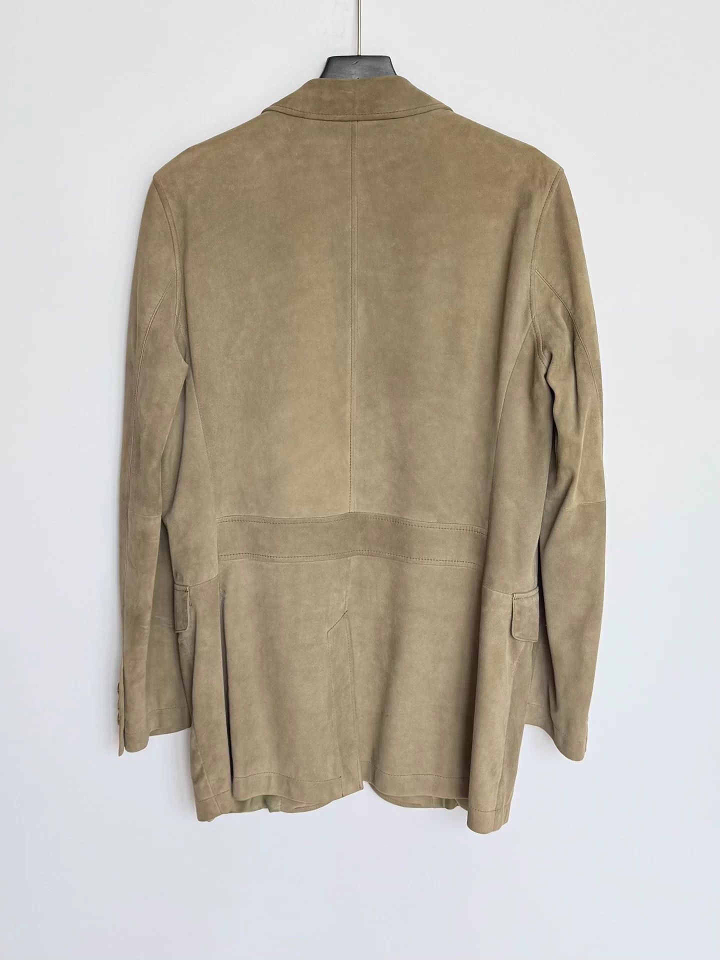 Other Dunhill Khaki Suede Leather Blazer - Size S - 95% New Size US S / EU 44-46 / 1 - 3 Thumbnail