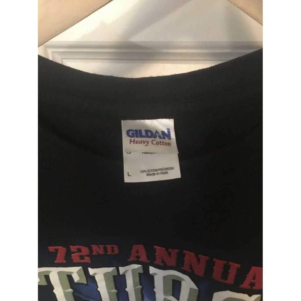Gildan Sturgis Black T-Shirt Men's Sz L 2012 72nd Annual Black Hill Size US L / EU 52-54 / 3 - 2 Thumbnail