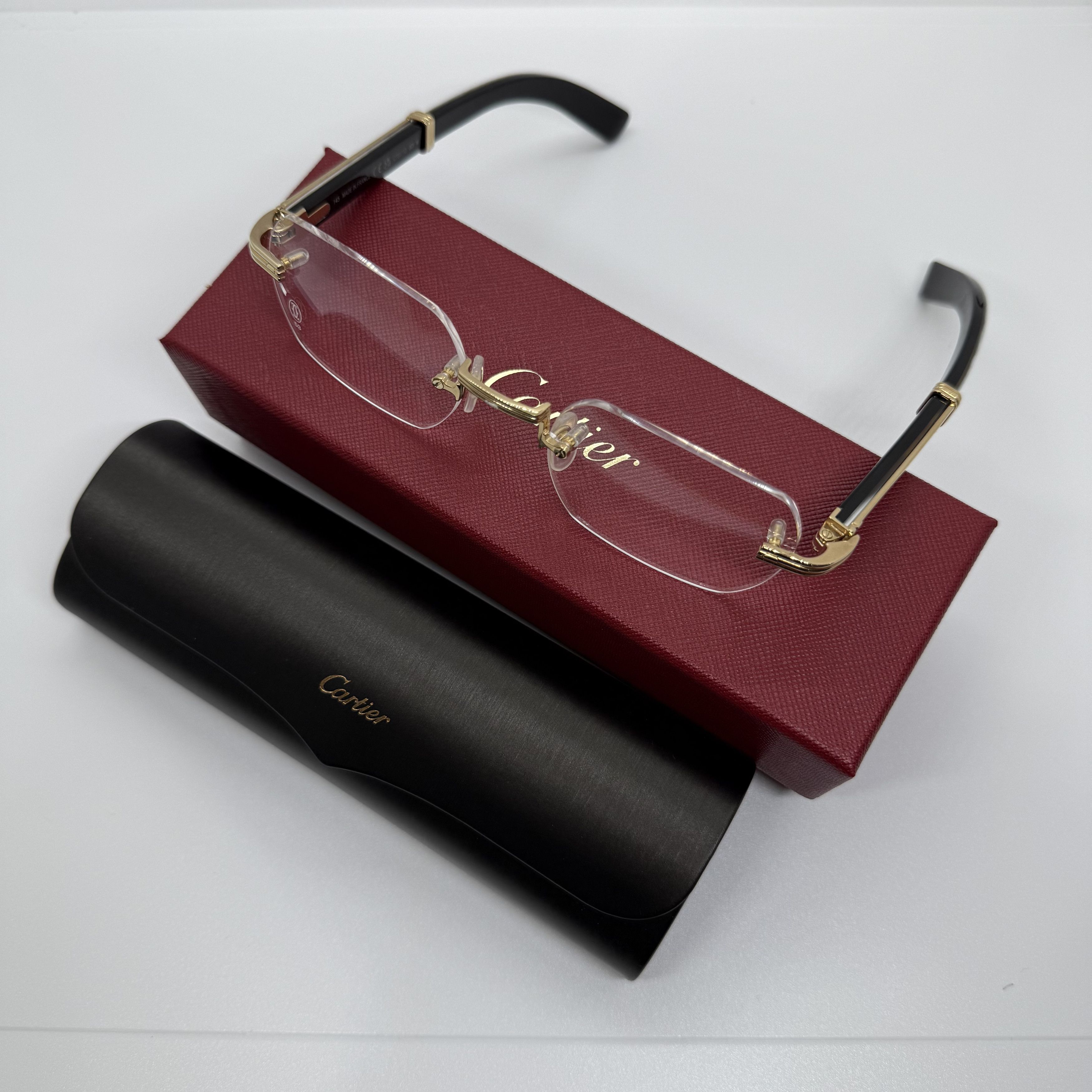 Cartier Cartier Gold Horn Glasses Size ONE SIZE - 1 Thumbnail
