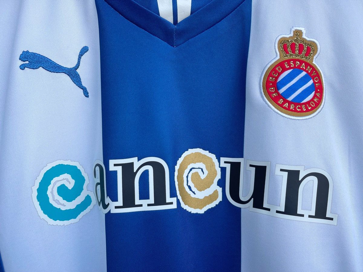 Puma PUMA FC ESPANYOL 2013/2014 SOCCER FOOTBALL SHIRT JERSEY Size US M / EU 48-50 / 2 - 3 Thumbnail