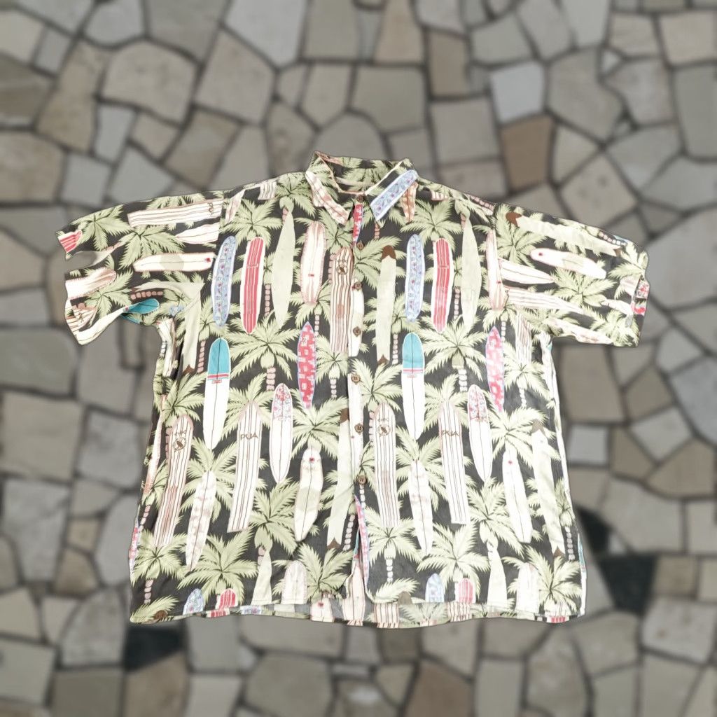 Reyn Spooner VINTAGE Reyn Spooner Shirt Mens XL Hawaiian Surfboards Surfer Aloha Button Up Size US L / EU 52-54 / 3 - 1 Thumbnail