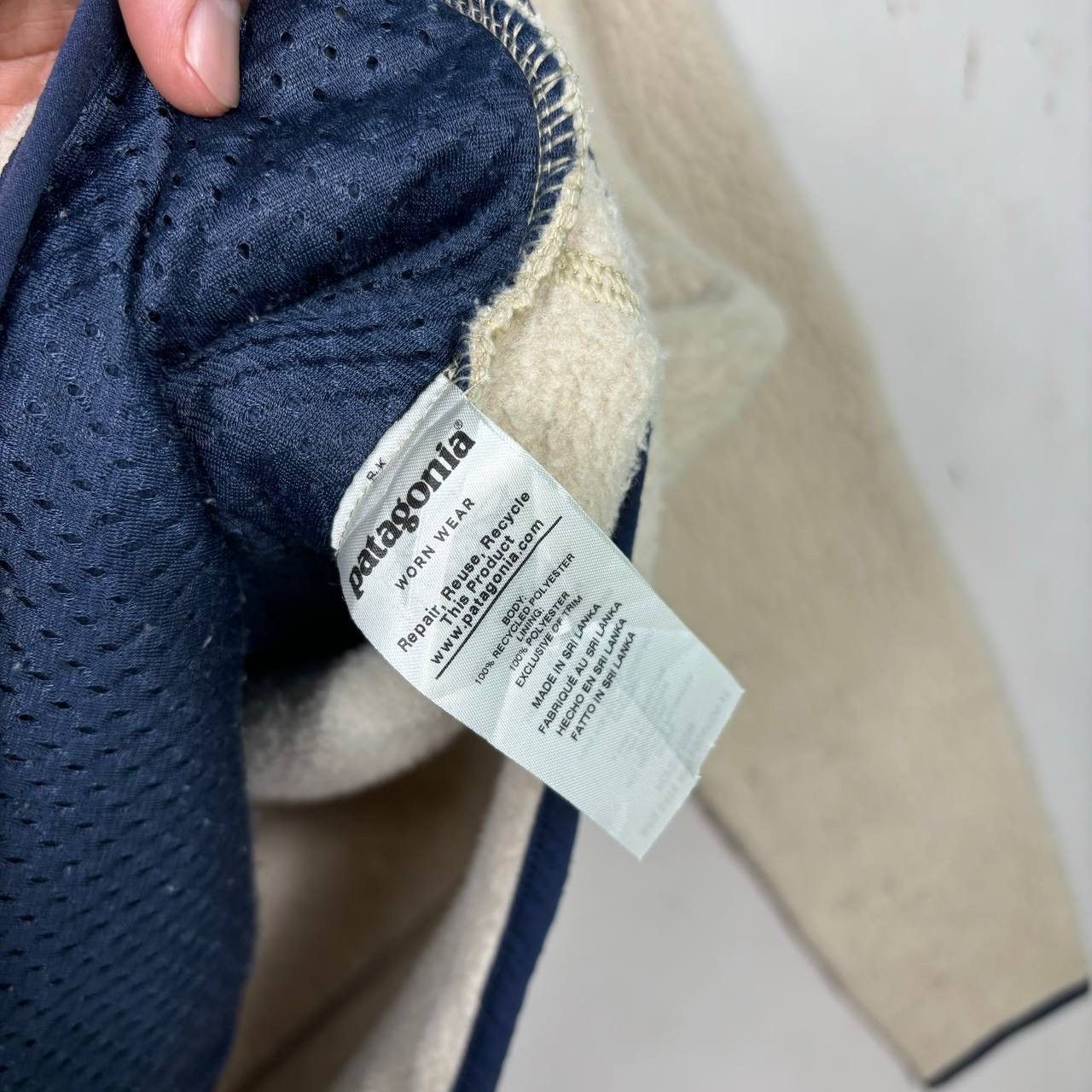 Patagonia Patagonia Retro Pile Fleece Jacket Pelican Cream XL Gorpcore Size US XL / EU 56 / 4 - 5 Thumbnail