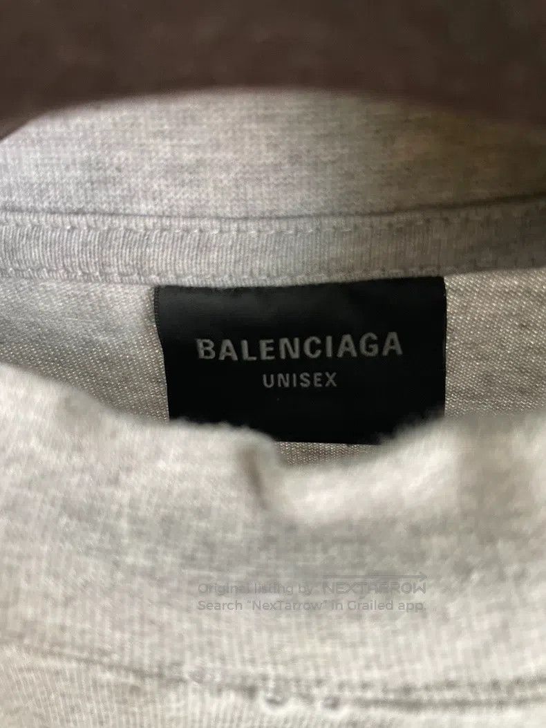Balenciaga Balenciaga Gray short-sleeved T-shirt Size US S / EU 44-46 / 1 - 3 Thumbnail