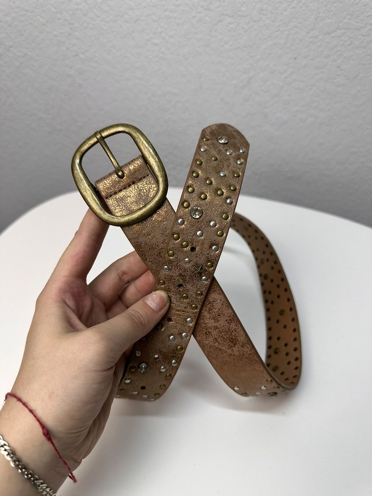 Other Vintage Belt B.B.Simon leather Avantgarde Hysteric Glamour Size ONE SIZE - 7 Thumbnail