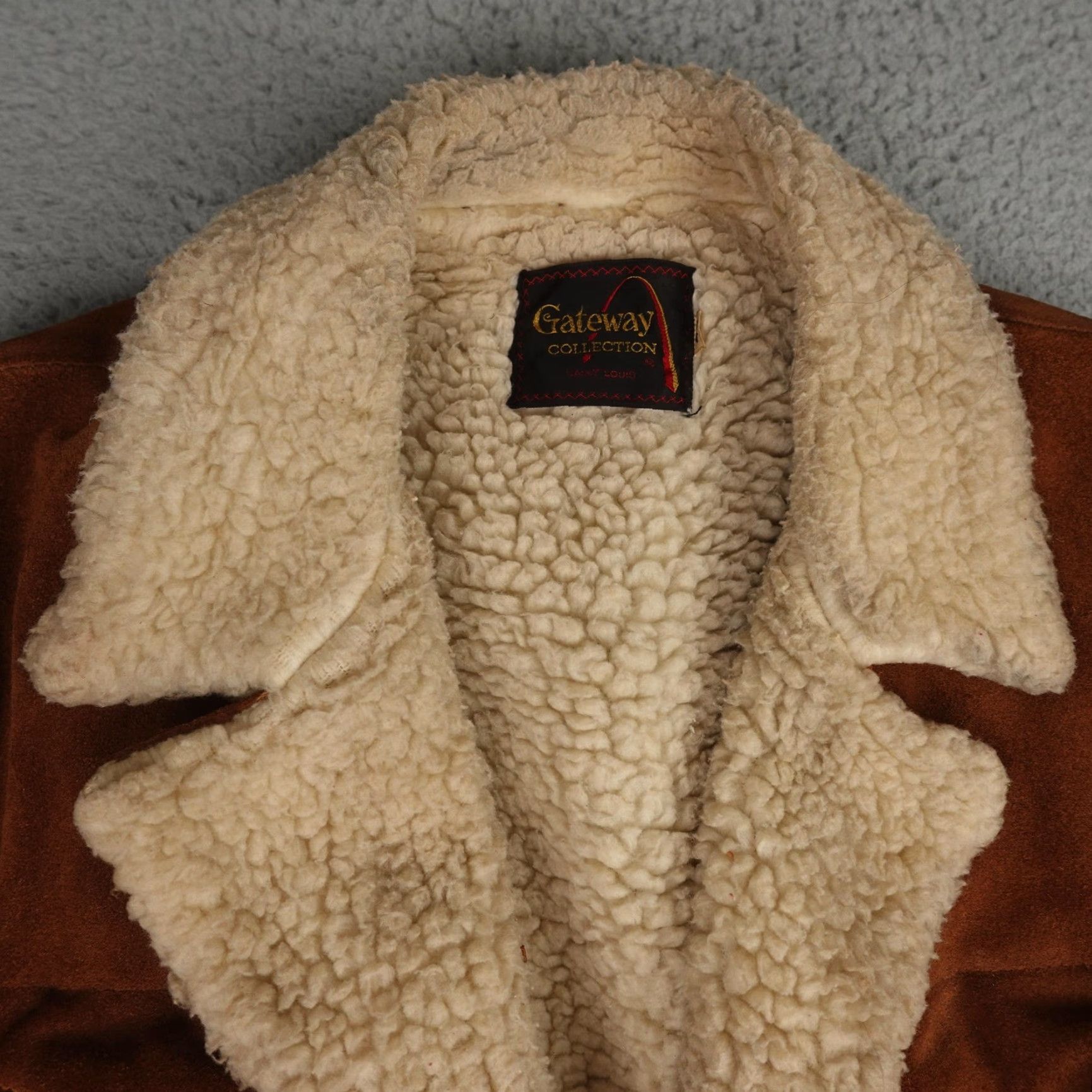 Vintage VINTAGE Gateway Collection Coat Mens 44 Brown Suede Sheepskin Shearling 70s Size US S / EU 44-46 / 1 - 5 Thumbnail