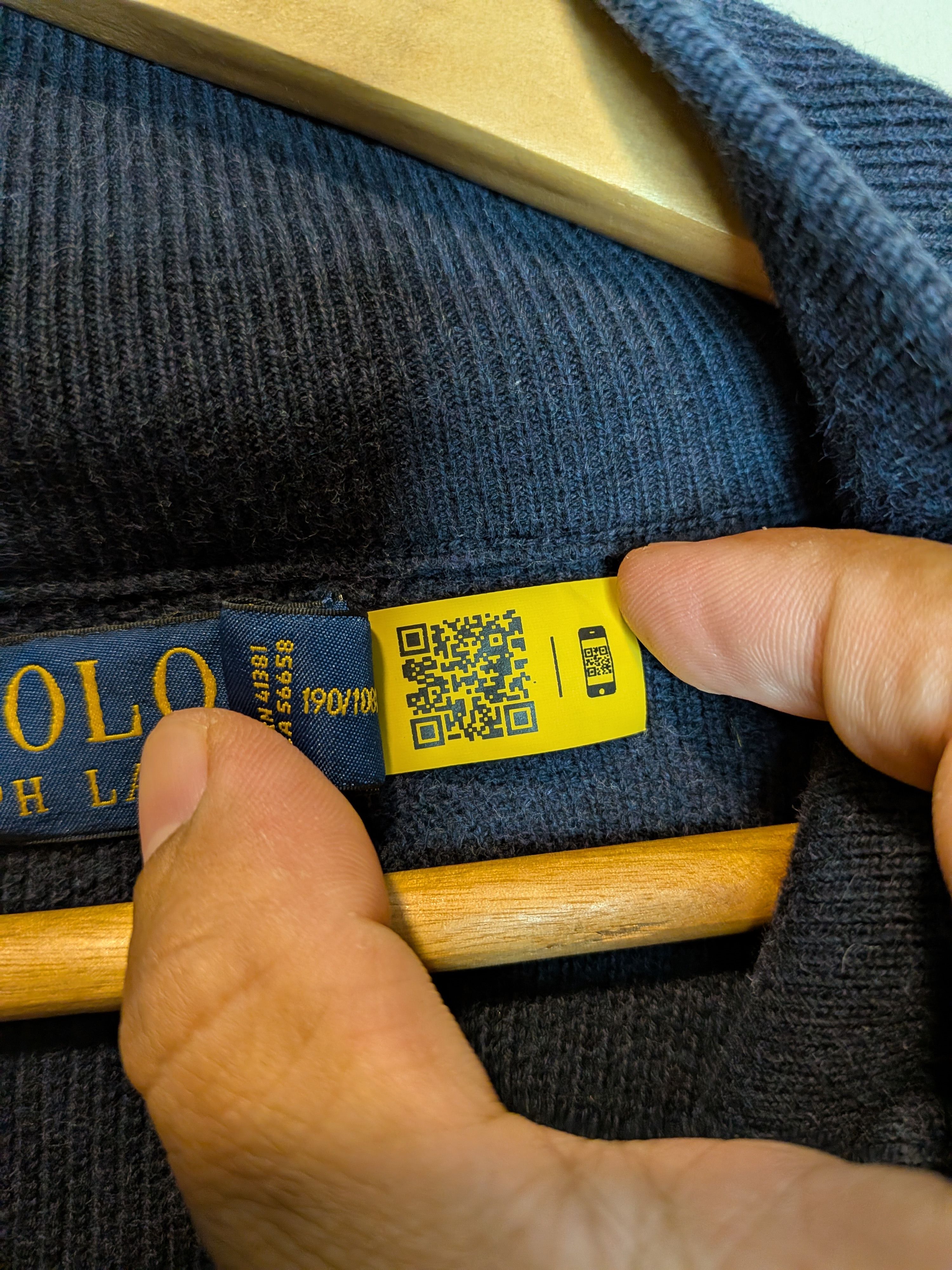 Polo Ralph Lauren Ralph Lauren Knitted Quarter-Zip Size US XXL / EU 58 / 5 - 4 Thumbnail