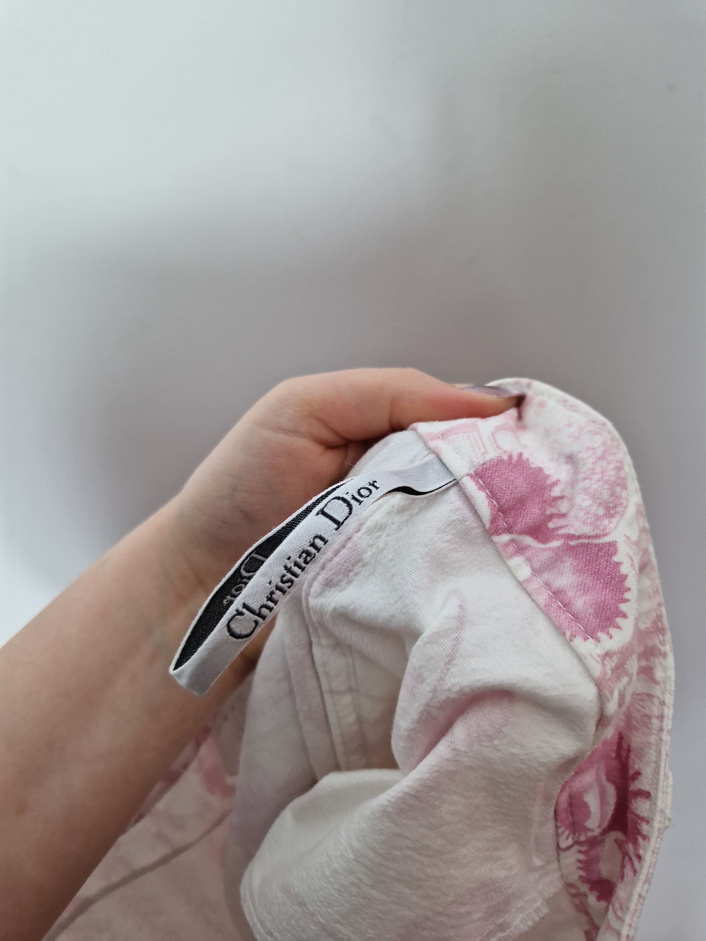 Dior Christian Dior pink monogram 3/4 pants Size 27" / US 4 / IT 40 - 16 Thumbnail