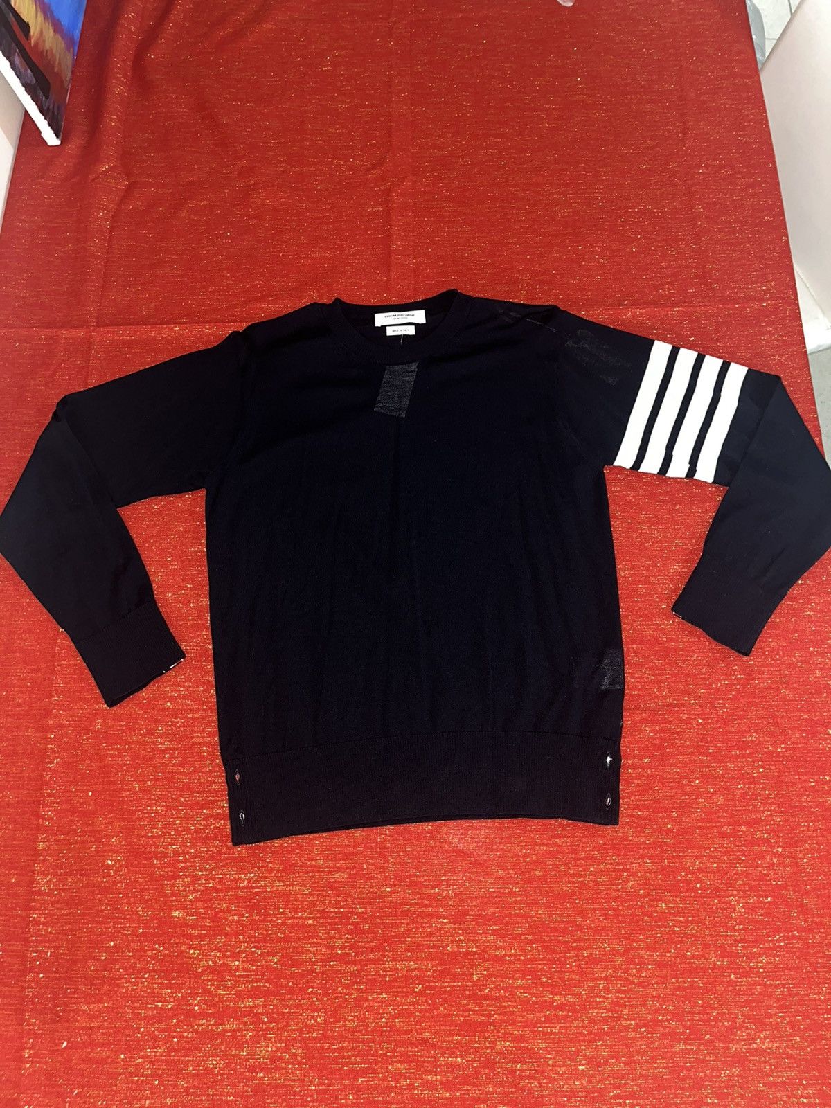 Thom Browne Thom Browne Crewneck Pullover Sz 1 Size US S / EU 44-46 / 1 - 16 Thumbnail