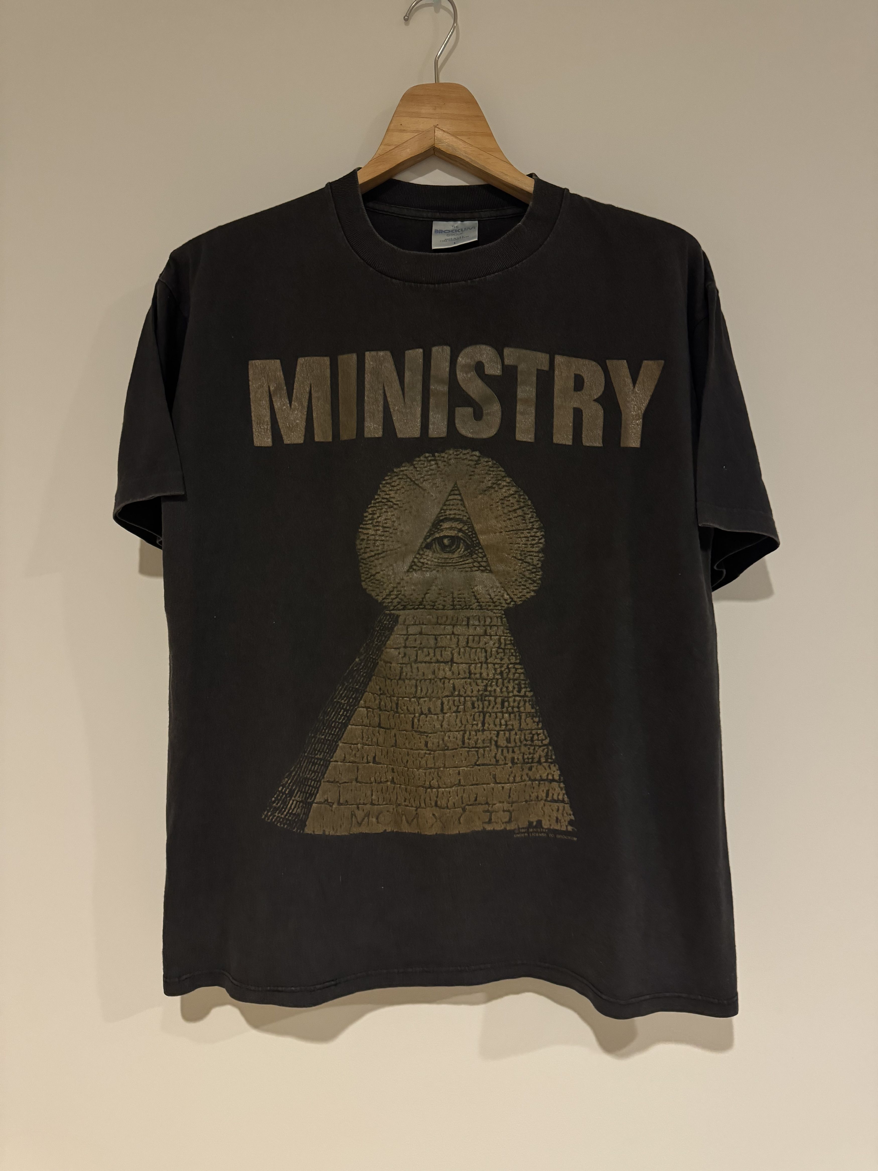 Band Tees Ministry 1991’ Size US L / EU 52-54 / 3 - 1 Thumbnail
