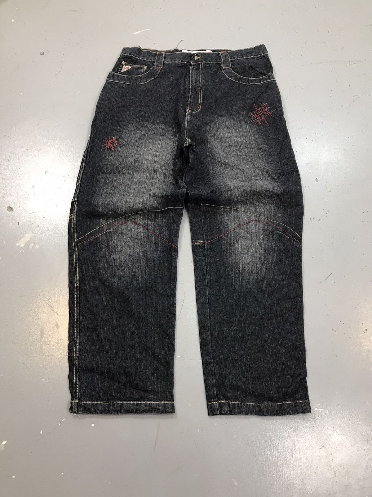 Ecko Unltd. × Vintage Vintage Ecko UNLTD crazy boy printed denim Size US 40 / EU 56 - 2 Thumbnail