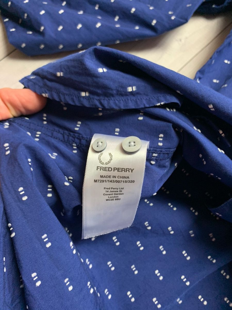 Fred Perry Fred Perry shirt dots Size M Size US M / EU 48-50 / 2 - 7 Thumbnail