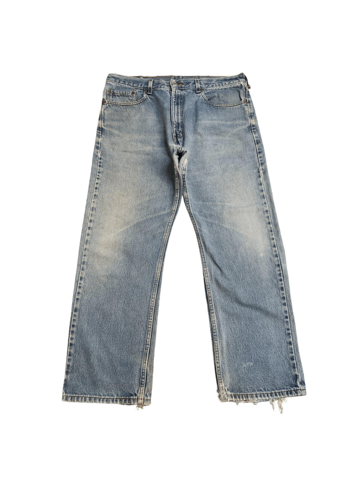 Levi's × Vintage Vintage Levi's 505 Faded Denim Jeans L396 Size US 36 / EU 52 - 1 Thumbnail