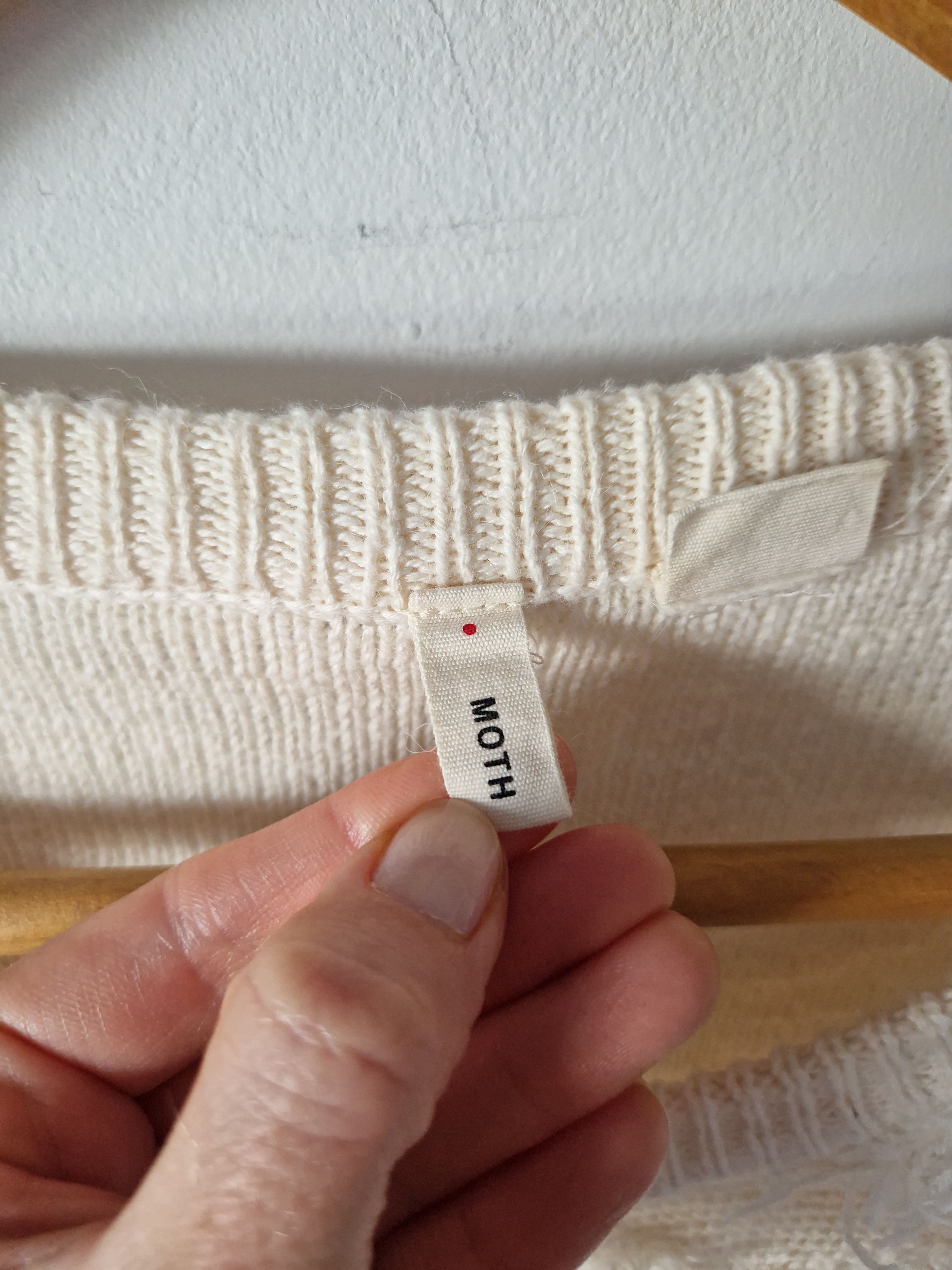 Mott & Bow Moth white sweater Size L / US 10 / IT 46 - 3 Thumbnail