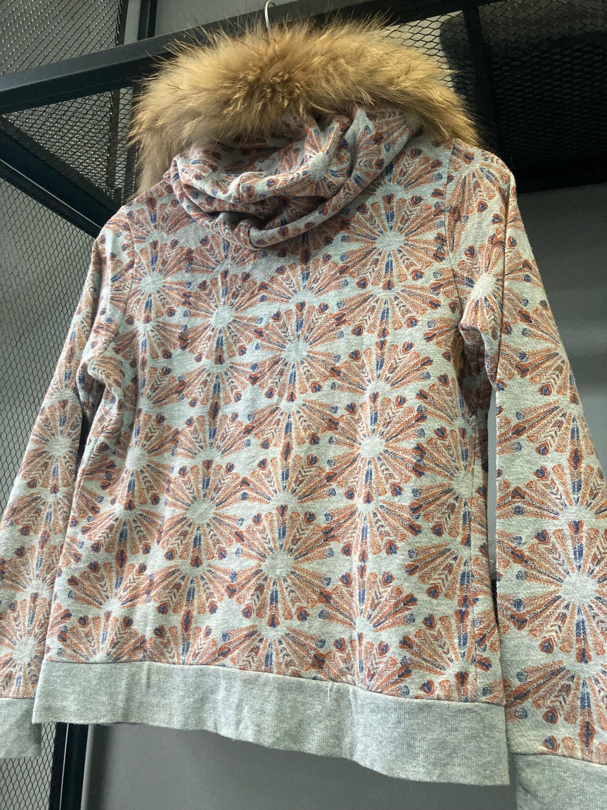 Japanese Brand Japanese Furry Geometric Kaleidoscope Faux Fuzzy Y2k Cozy Size M / US 6-8 / IT 42-44 - 9 Thumbnail