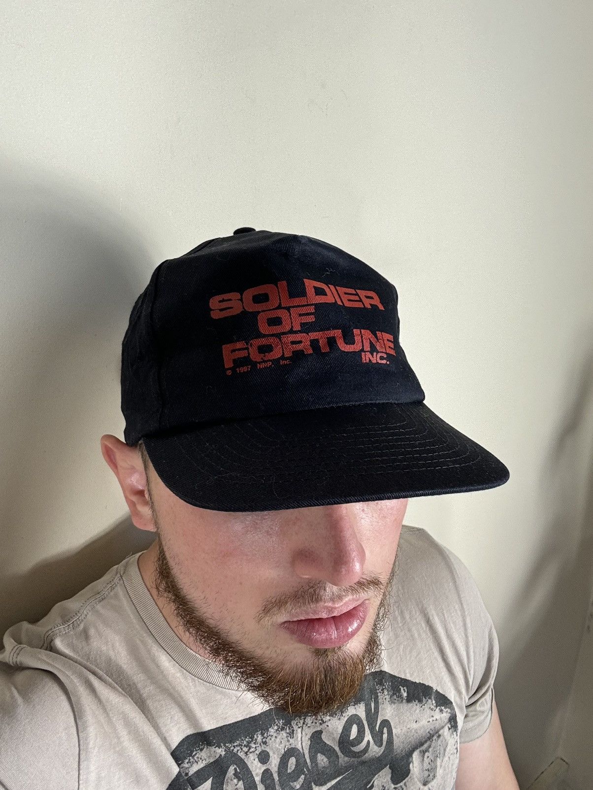 Vintage Soldier Of Fortune Inc. 1998 vintage Action Adventure Cap Size ONE SIZE - 4 Thumbnail
