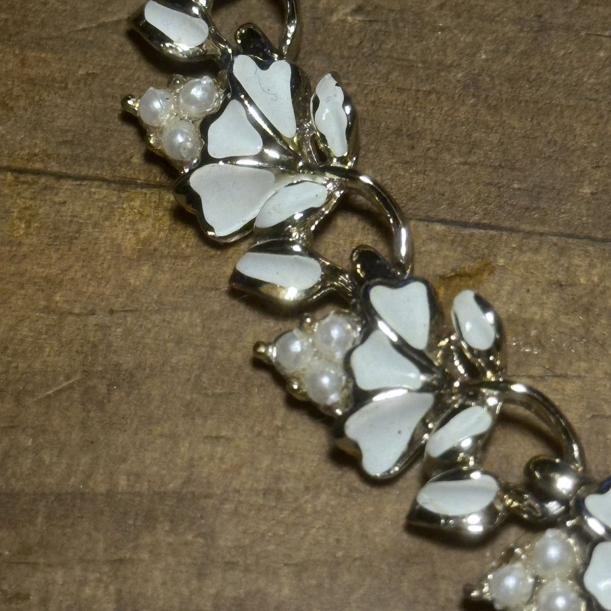 Vintage Vintage gold tone grape cluster link collar necklace Size ONE SIZE - 3 Thumbnail