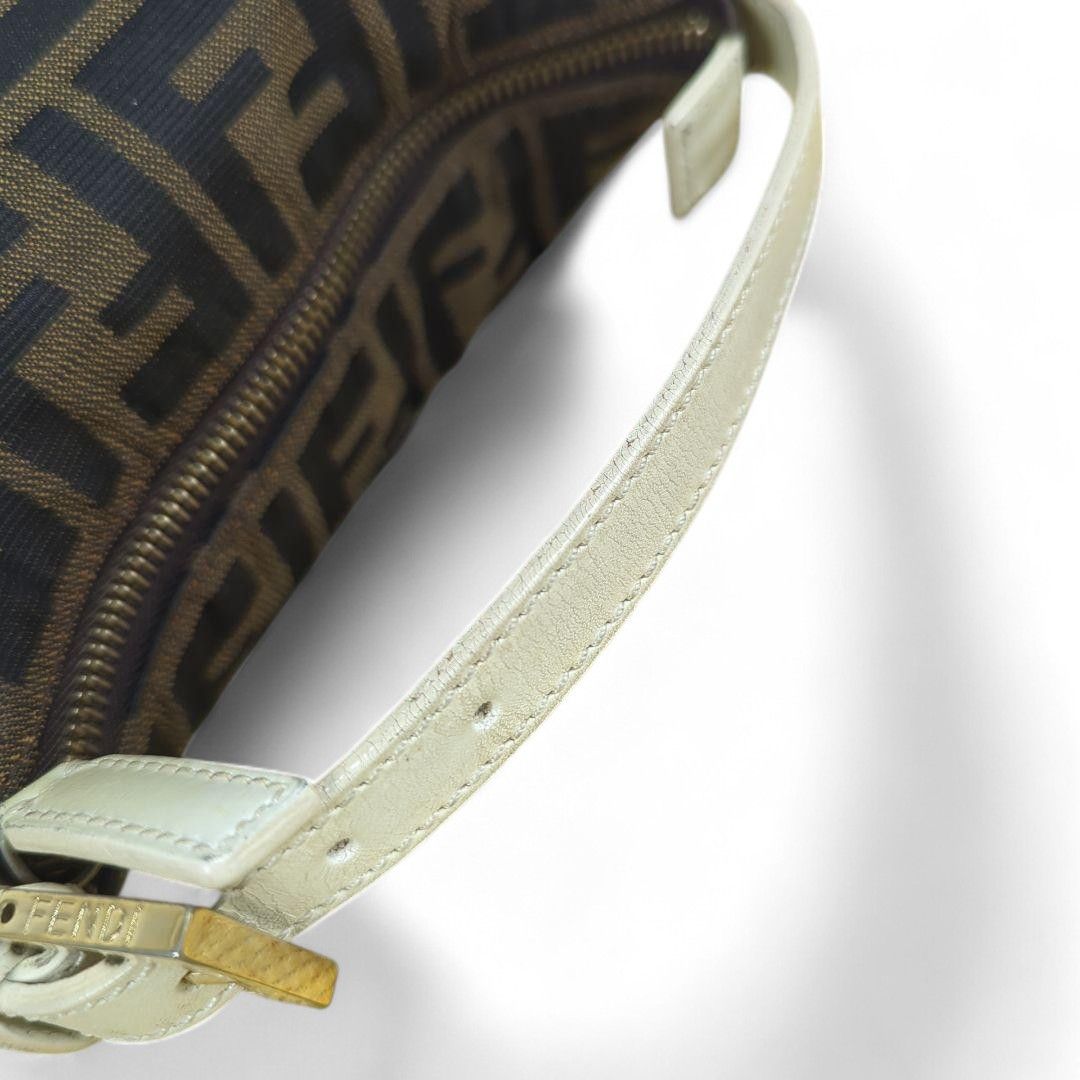 Fendi Fendi - Pouch Mini Handbag Monogram Brown Leather Size ONE SIZE - 7 Thumbnail