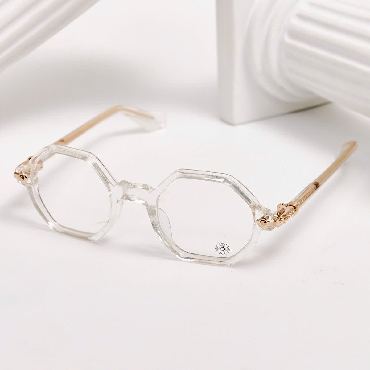 Chrome Hearts CHROME HEARTS CLITCO CRYSTAL GLASSES Size ONE SIZE - 2 Thumbnail