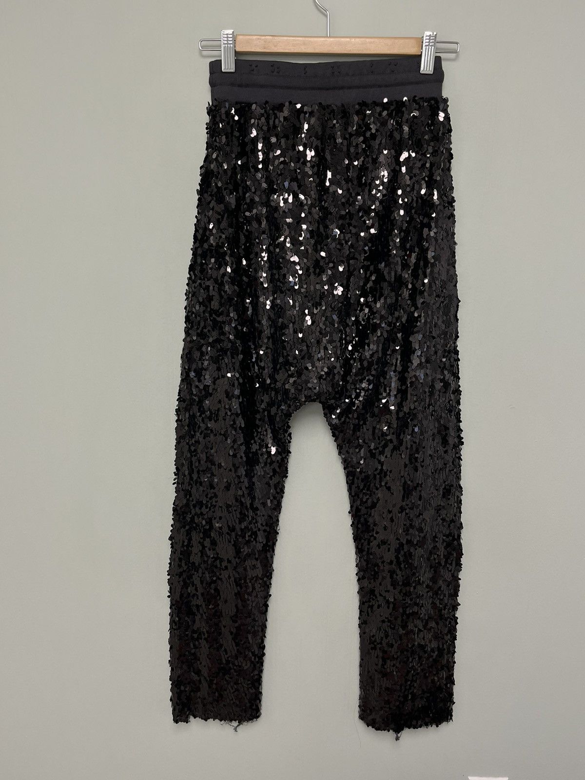 R13 Sequin Harem pants Black. XS Size 26" / US 2 / IT 38 - 13 Thumbnail