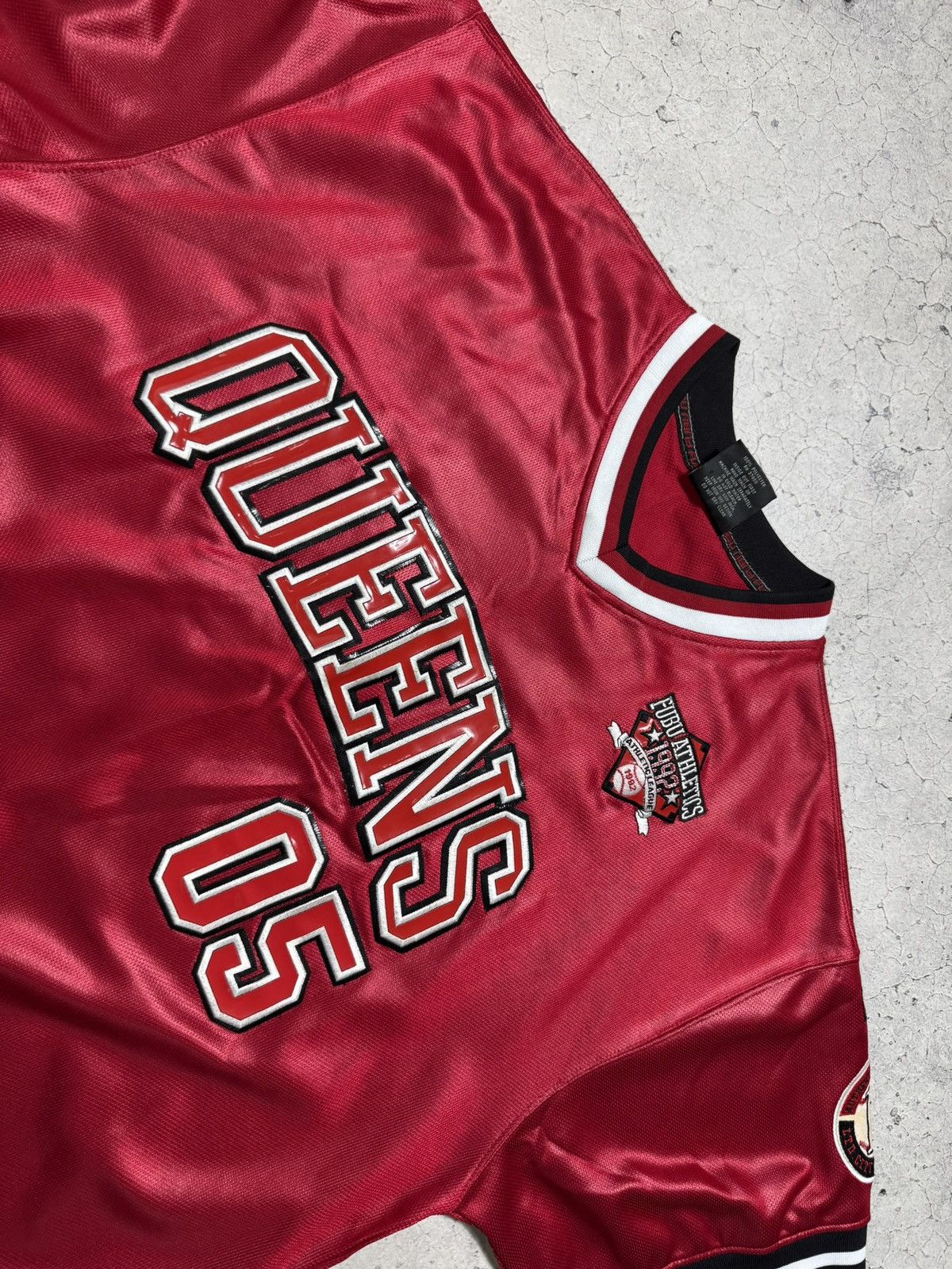 Fubu Fubu 05 Queens 1992 Vintage Jersey Shirt Size XXL Size US XXL / EU 58 / 5 - 5 Thumbnail