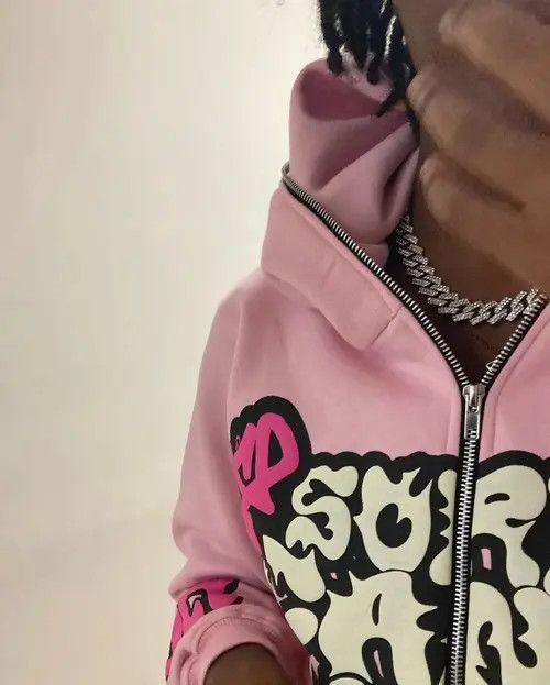 Designer × Japanese Brand Harajuku style jacket sweatshirt Zip-up top Casual hoodies Size US L / EU 52-54 / 3 - 3 Thumbnail
