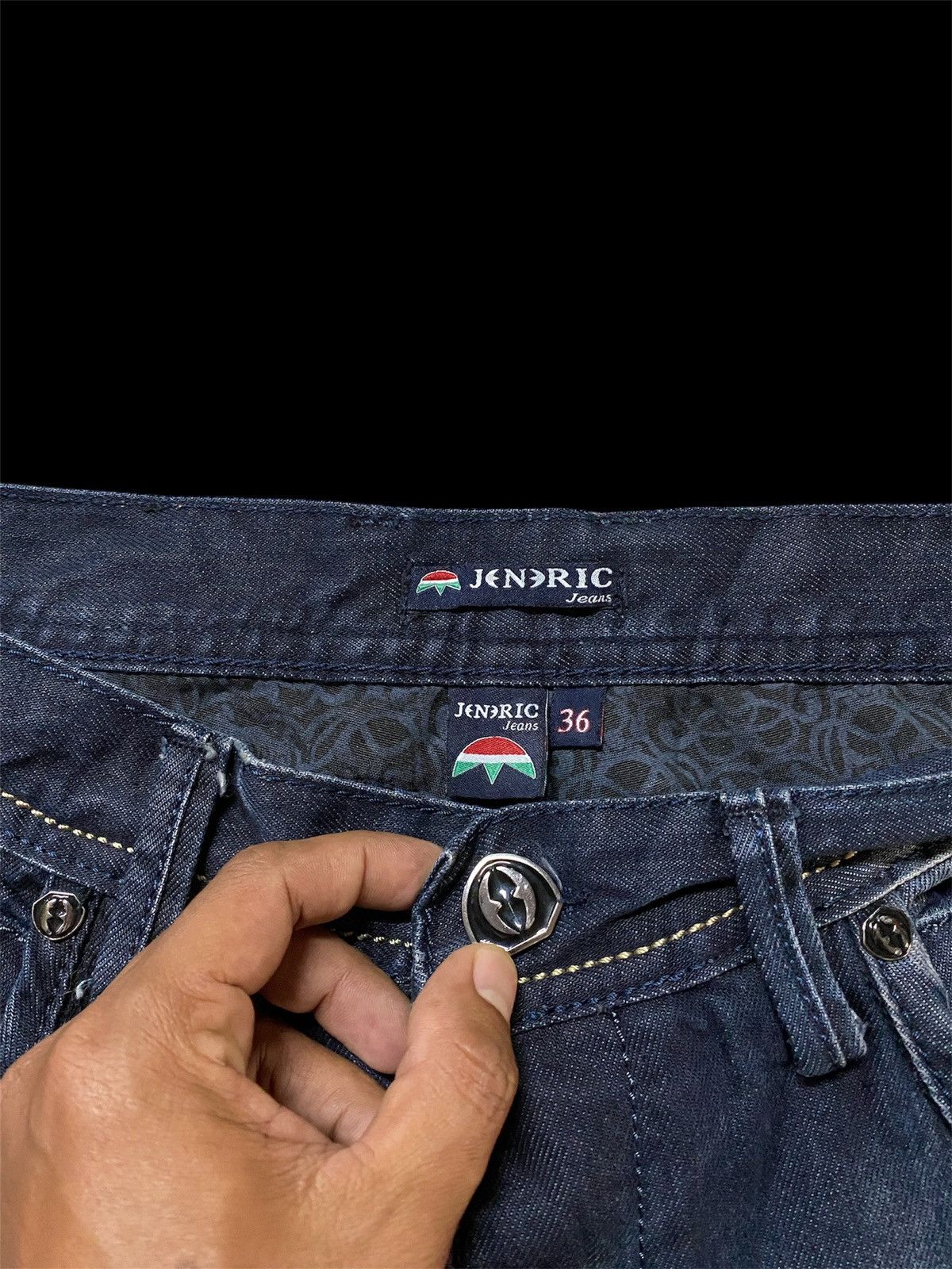 Japanese Brand × Tornado Mart Japanese Jeneric Bondage Bikers Distressed Denim @43 Size US 34 / EU 50 - 4 Thumbnail