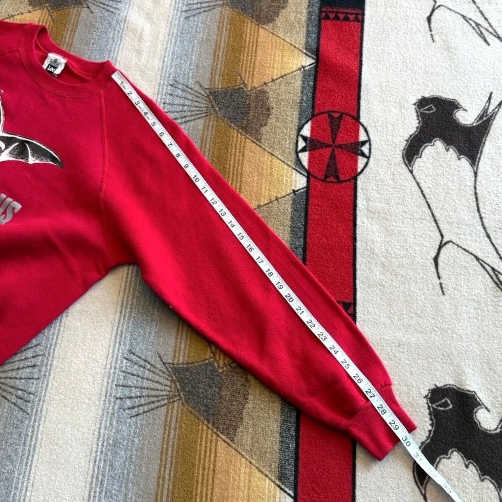 Lee VINTAGE 90s Die Fledermaus Opera Lenawee Sweatshirt XL USA Made Red Crewneck Mens Size US XL / EU 56 / 4 - 7 Thumbnail