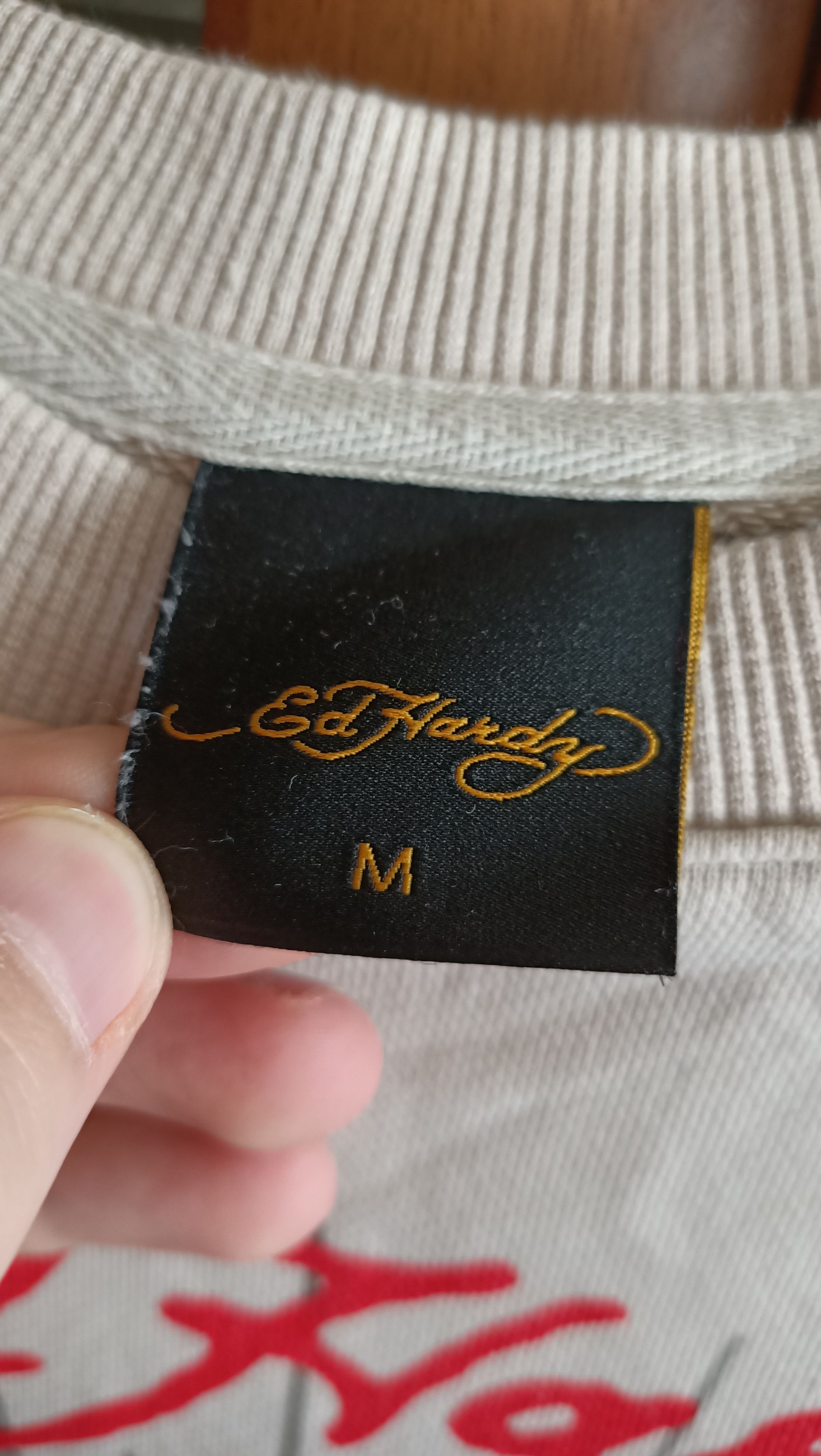 Ed Hardy Ed Hardy beige sweatshirt Size US M / EU 48-50 / 2 - 4 Thumbnail