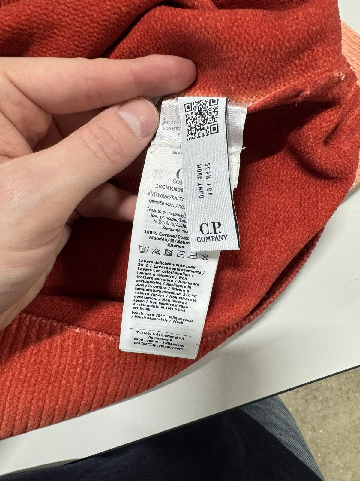 C.P. Company C.P Company Knitted Logo Sweater NEW 450$ Size US M / EU 48-50 / 2 - 7 Thumbnail