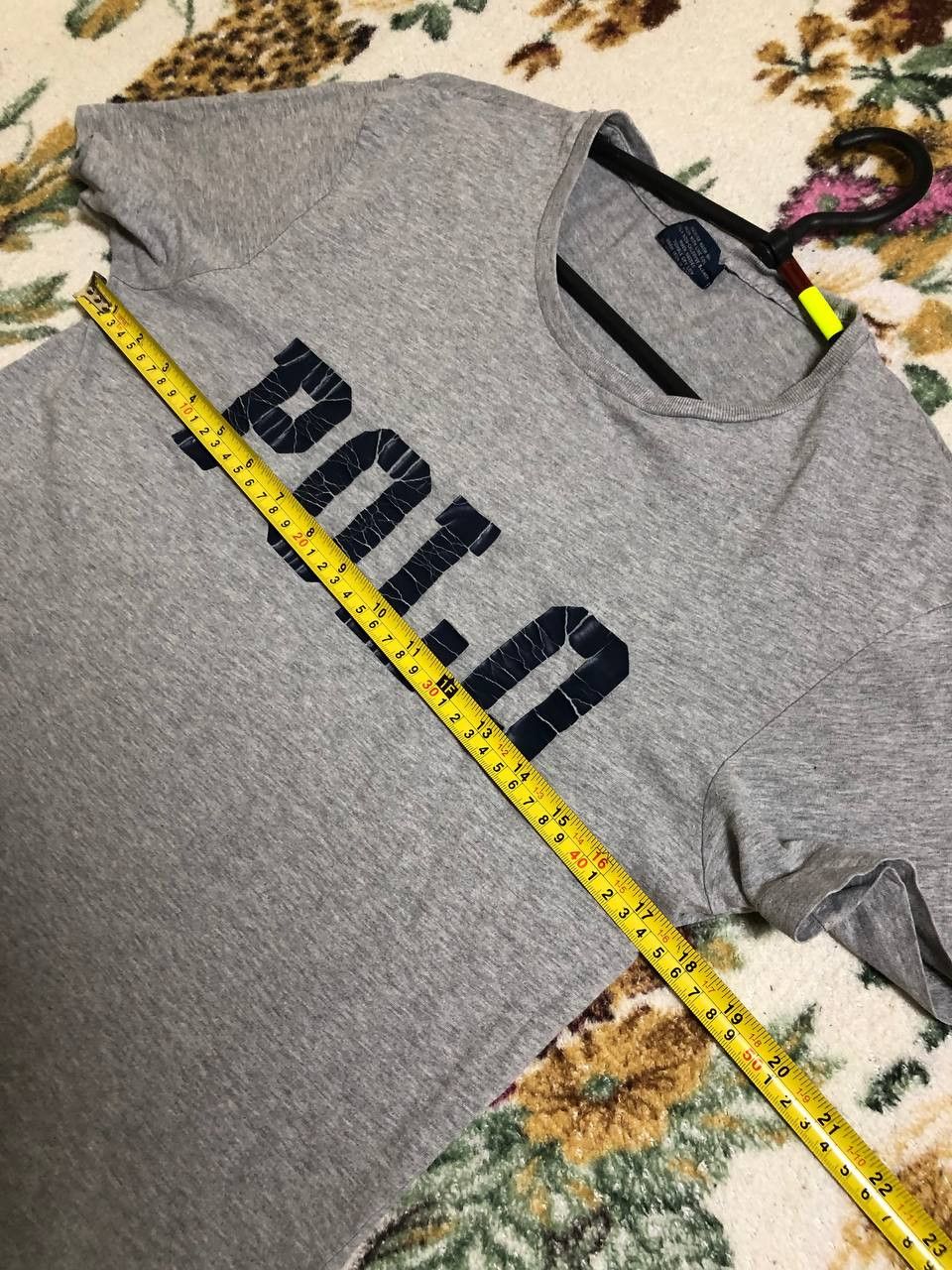 Polo Ralph Lauren Polo Ralph Lauren Men's Polo T-Shirt Small Gray Size US S / EU 44-46 / 1 - 5 Thumbnail