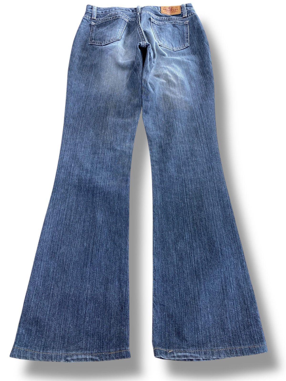 Japanese Brand Japanese Brand Faded Wash Ripped Knee Style Flare Jeans Size US 27 - 3 Thumbnail