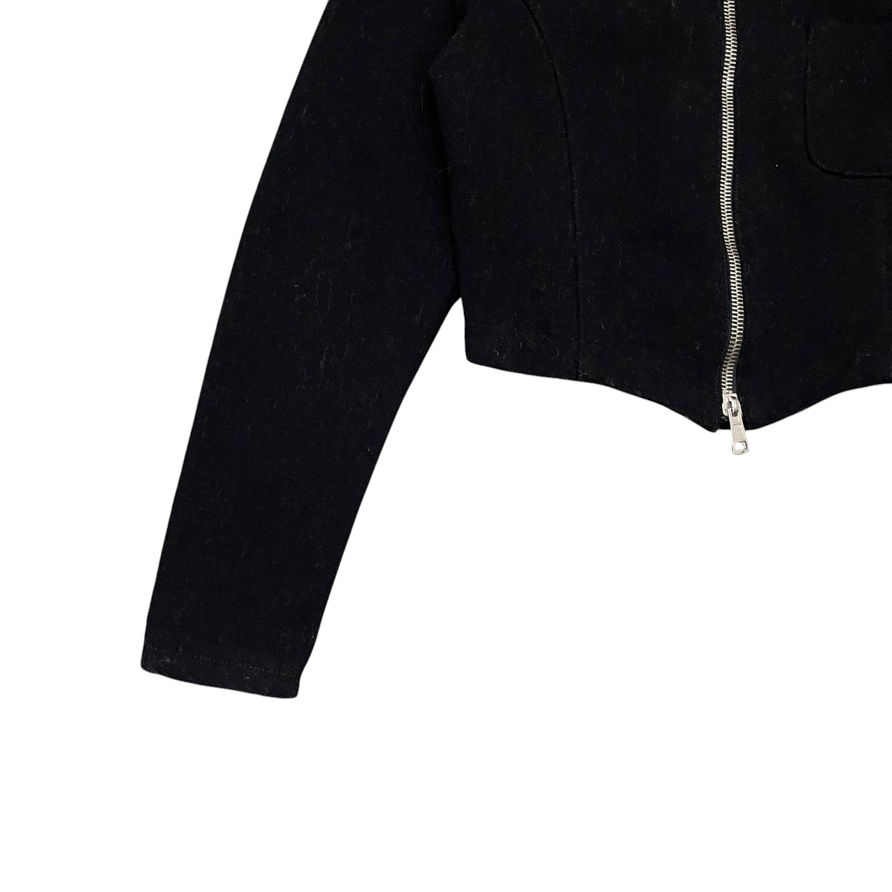 Armani Exchange Vintage A|X Armani Exchange Wool Cropped Jacket Size M / US 6-8 / IT 42-44 - 3 Thumbnail