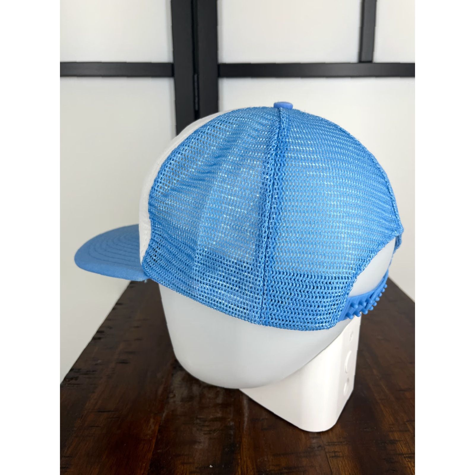 Vintage San Sun Hayden Performance Hat Cap Snap Back Adult One Size Blue Trucker Cotton Blend Car Tune Up Size ONE SIZE - 5 Thumbnail