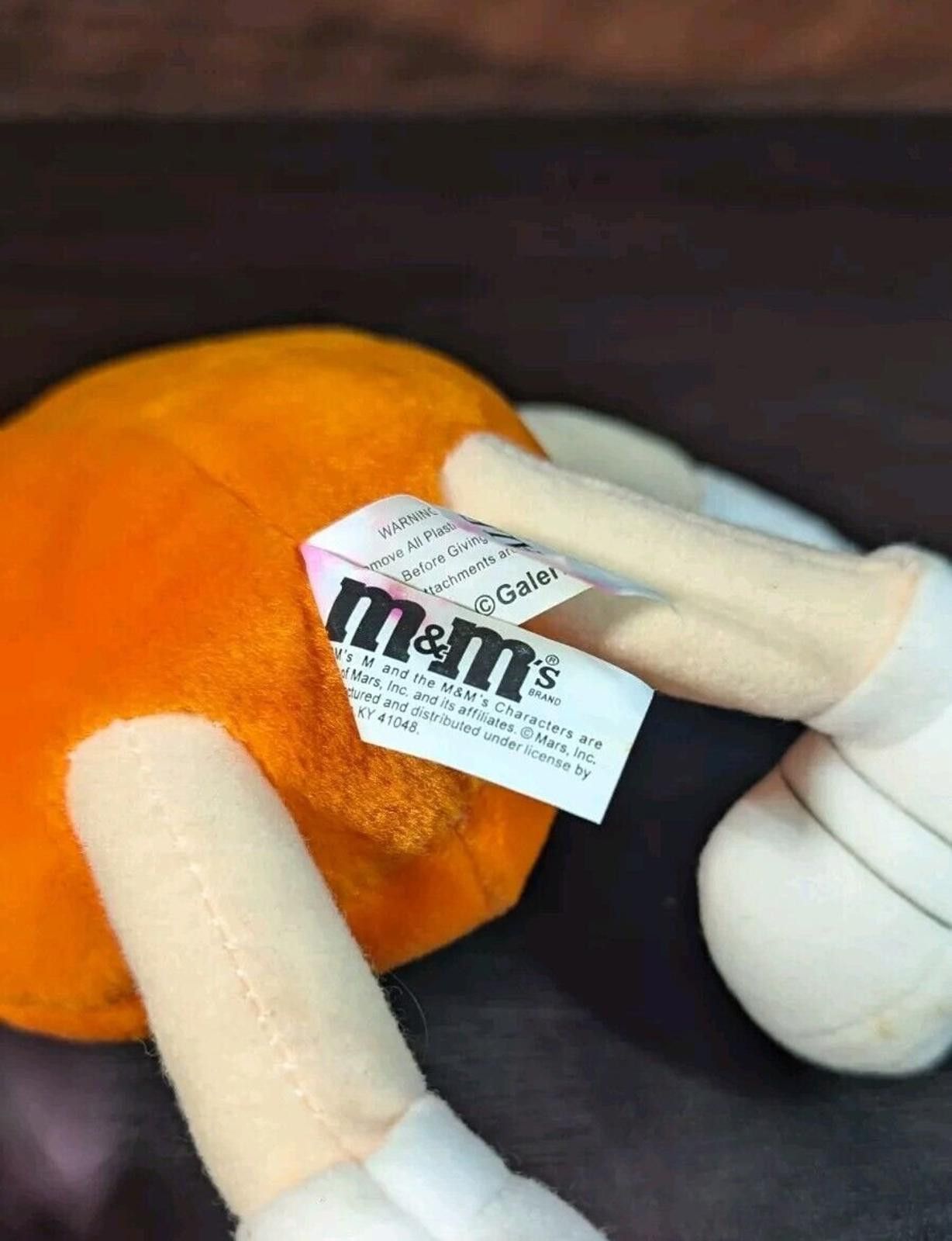 Other 2003 Galerie Halloween Orange M&M Dressed Pirate Wire Plush Size ONE SIZE - 7 Thumbnail